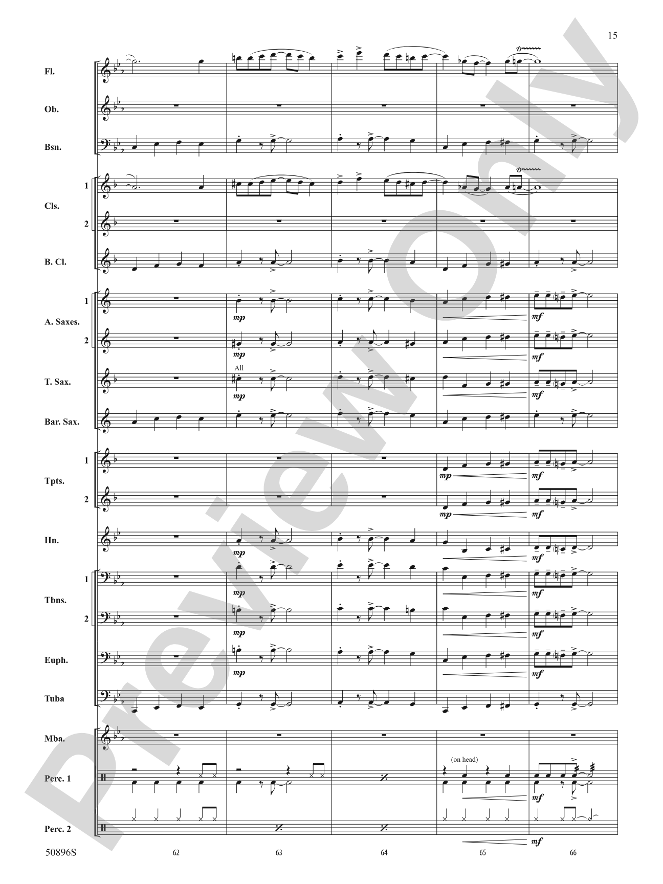 Jazz Venture: Concert Band Conductor Score & Parts
