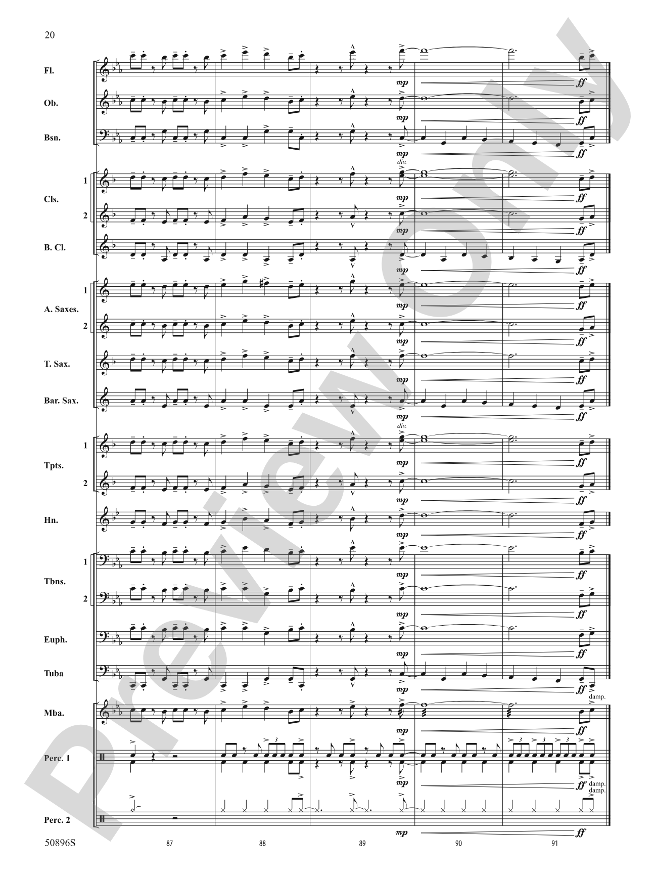 Jazz Venture: Concert Band Conductor Score & Parts