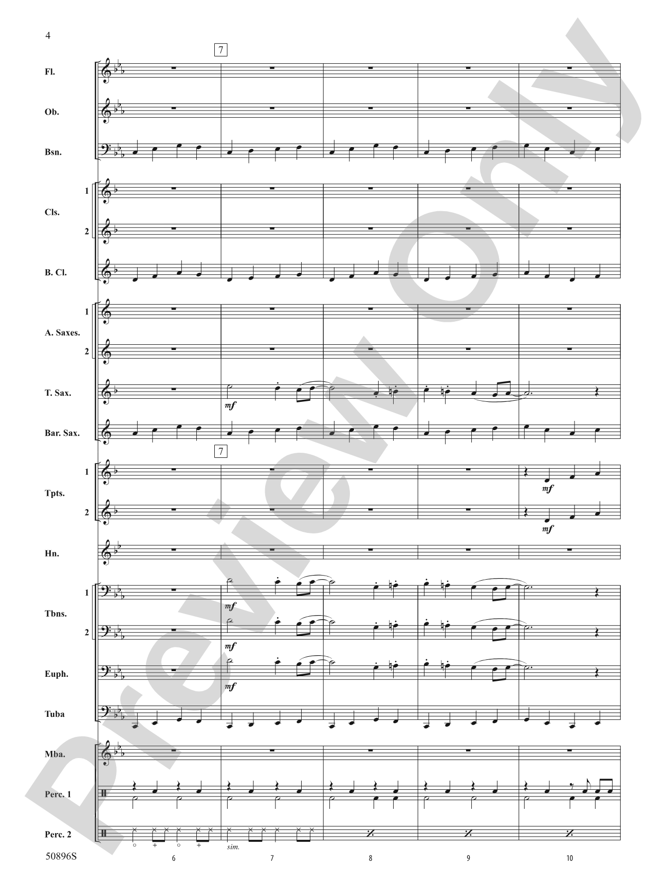 Jazz Venture: Concert Band Conductor Score & Parts