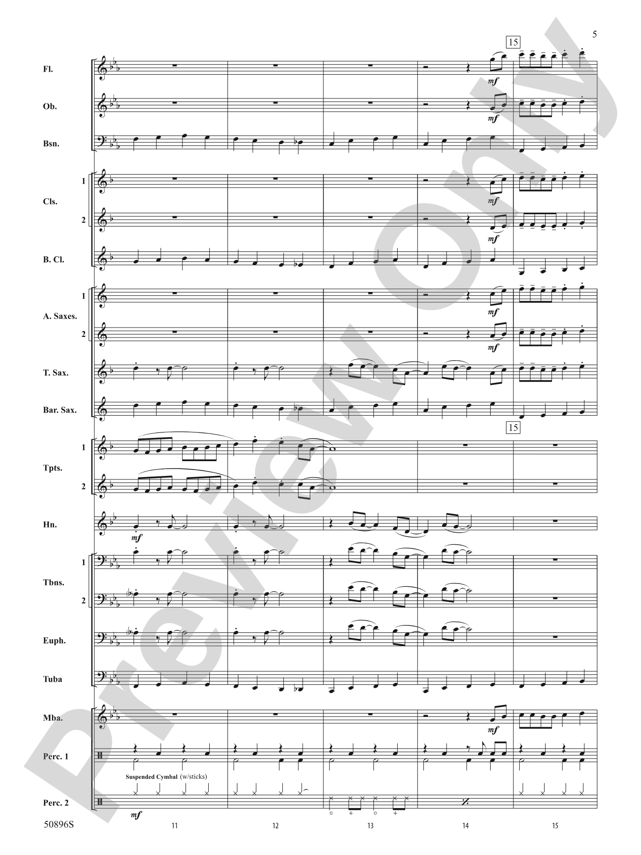 Jazz Venture: Concert Band Conductor Score & Parts