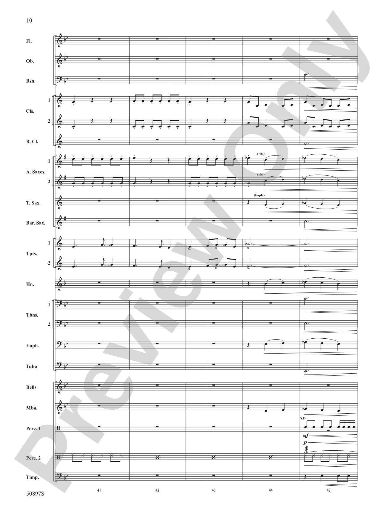 Starlight Adventures: Concert Band Conductor Score & Parts
