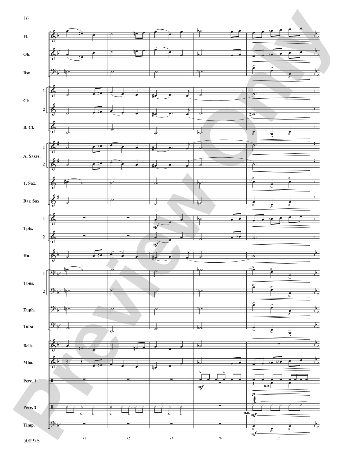 Starlight Adventures: Concert Band Conductor Score & Parts