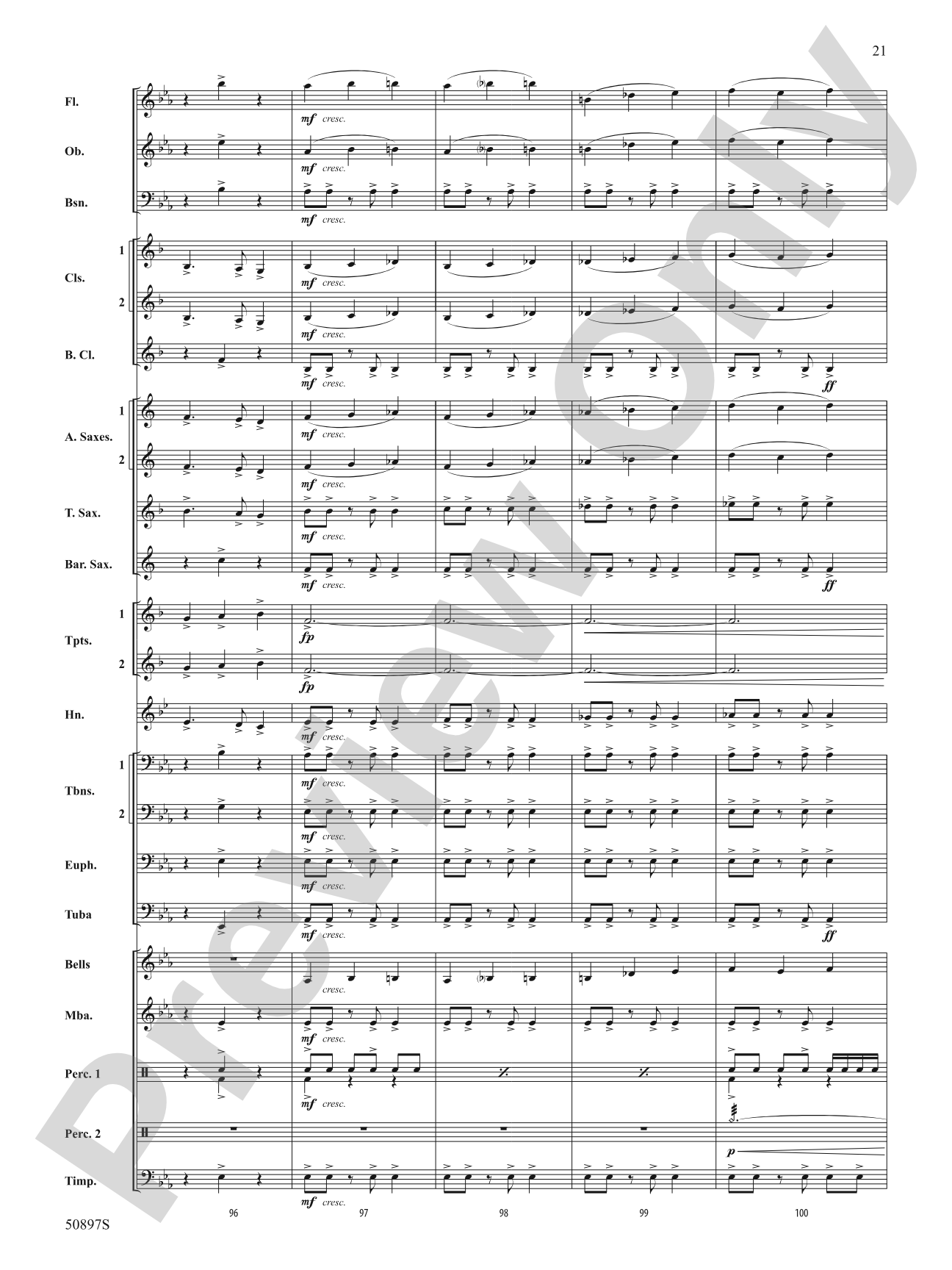 Starlight Adventures: Concert Band Conductor Score & Parts