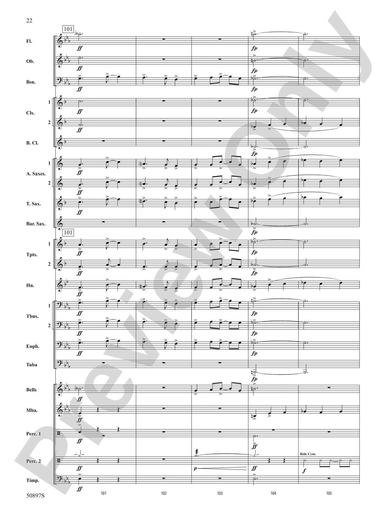 Starlight Adventures: Concert Band Conductor Score & Parts