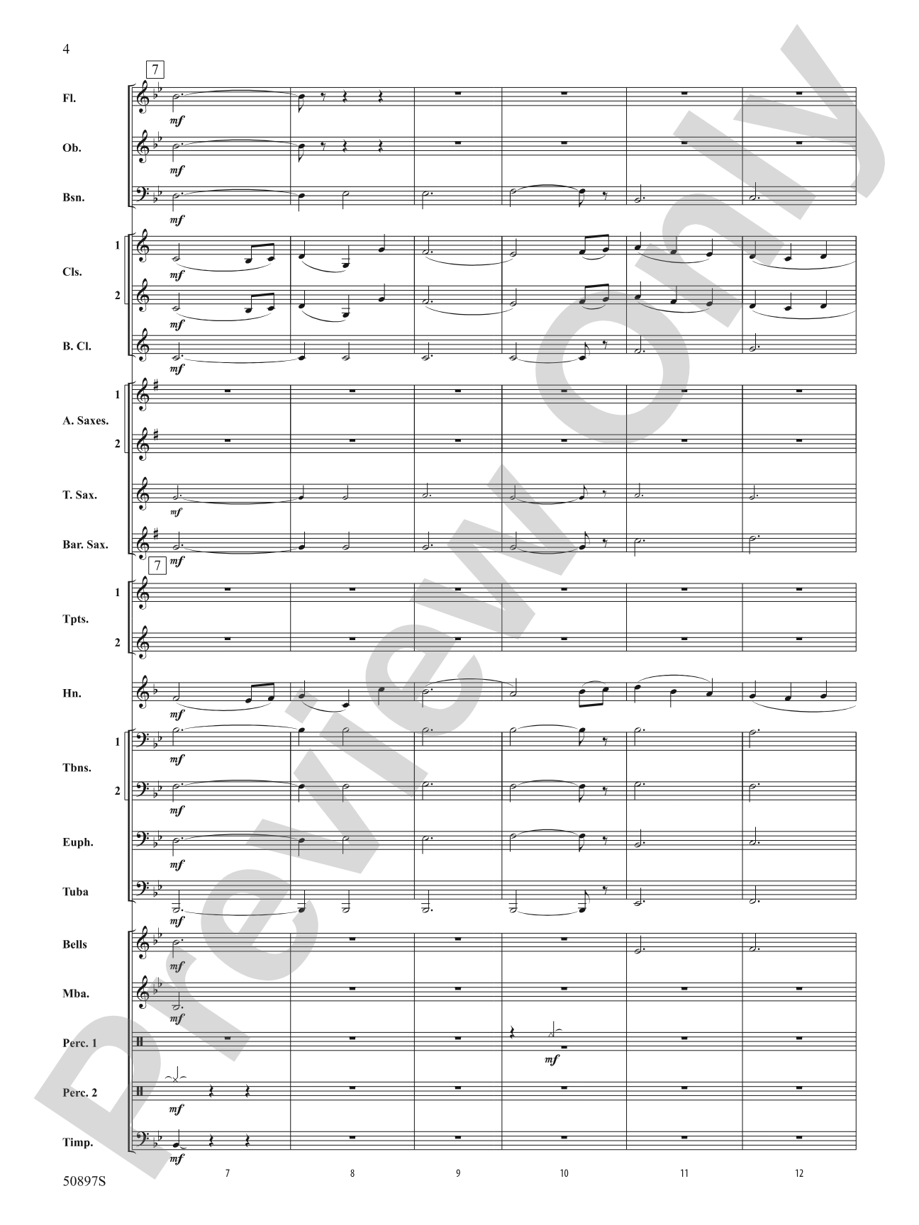 Starlight Adventures: Concert Band Conductor Score & Parts