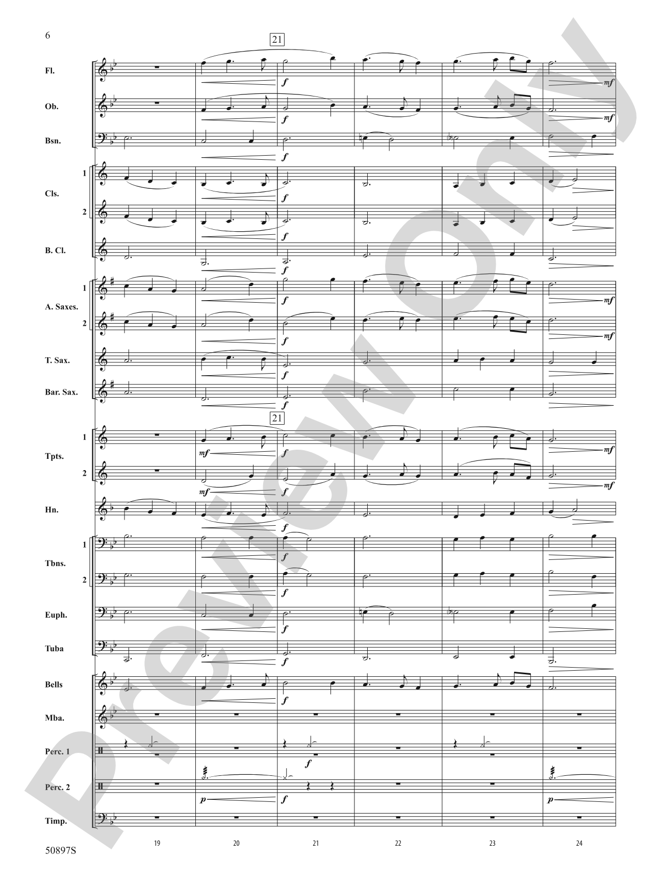 Starlight Adventures: Concert Band Conductor Score & Parts