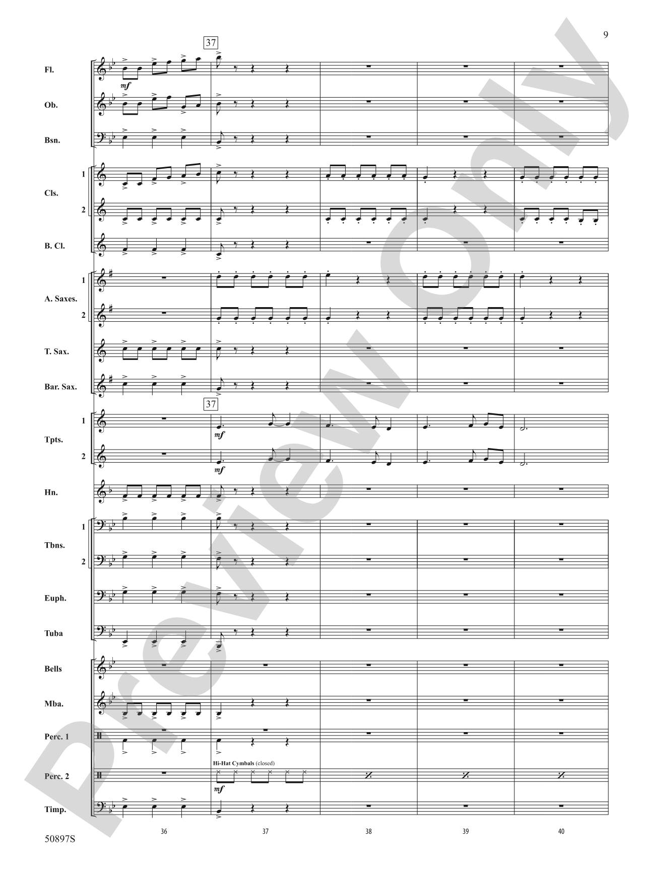Starlight Adventures: Concert Band Conductor Score & Parts