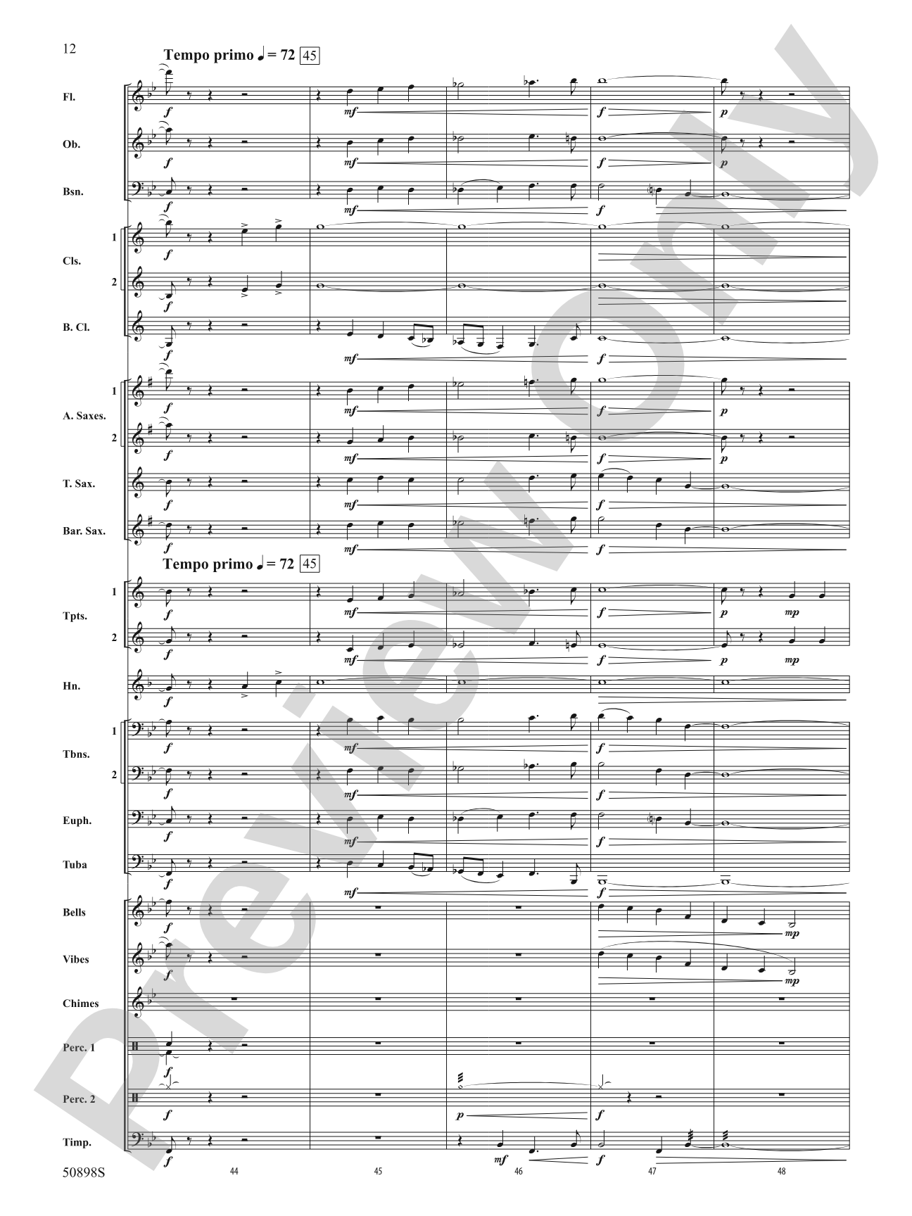 Blessed Hope: Concert Band Conductor Score & Parts