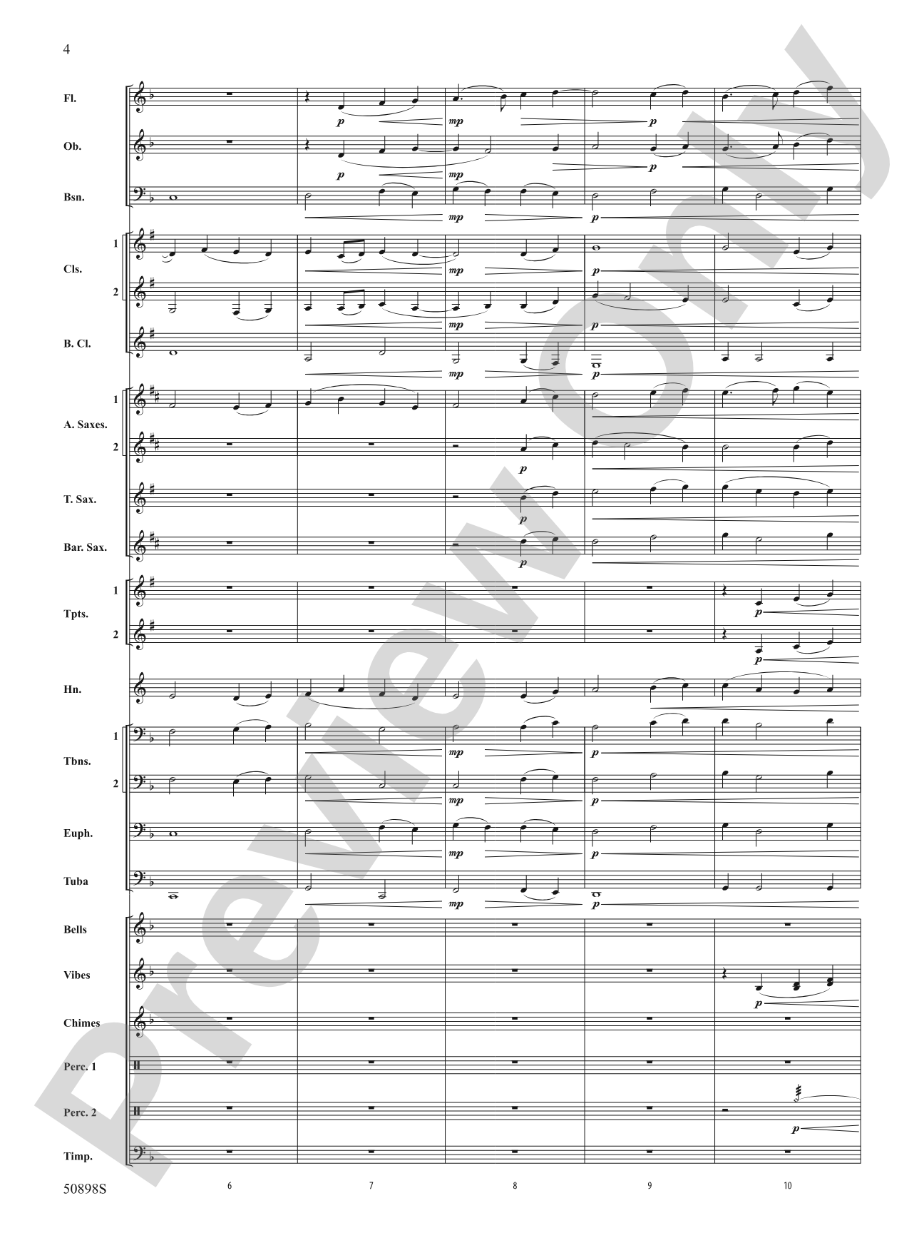 Blessed Hope: Concert Band Conductor Score & Parts