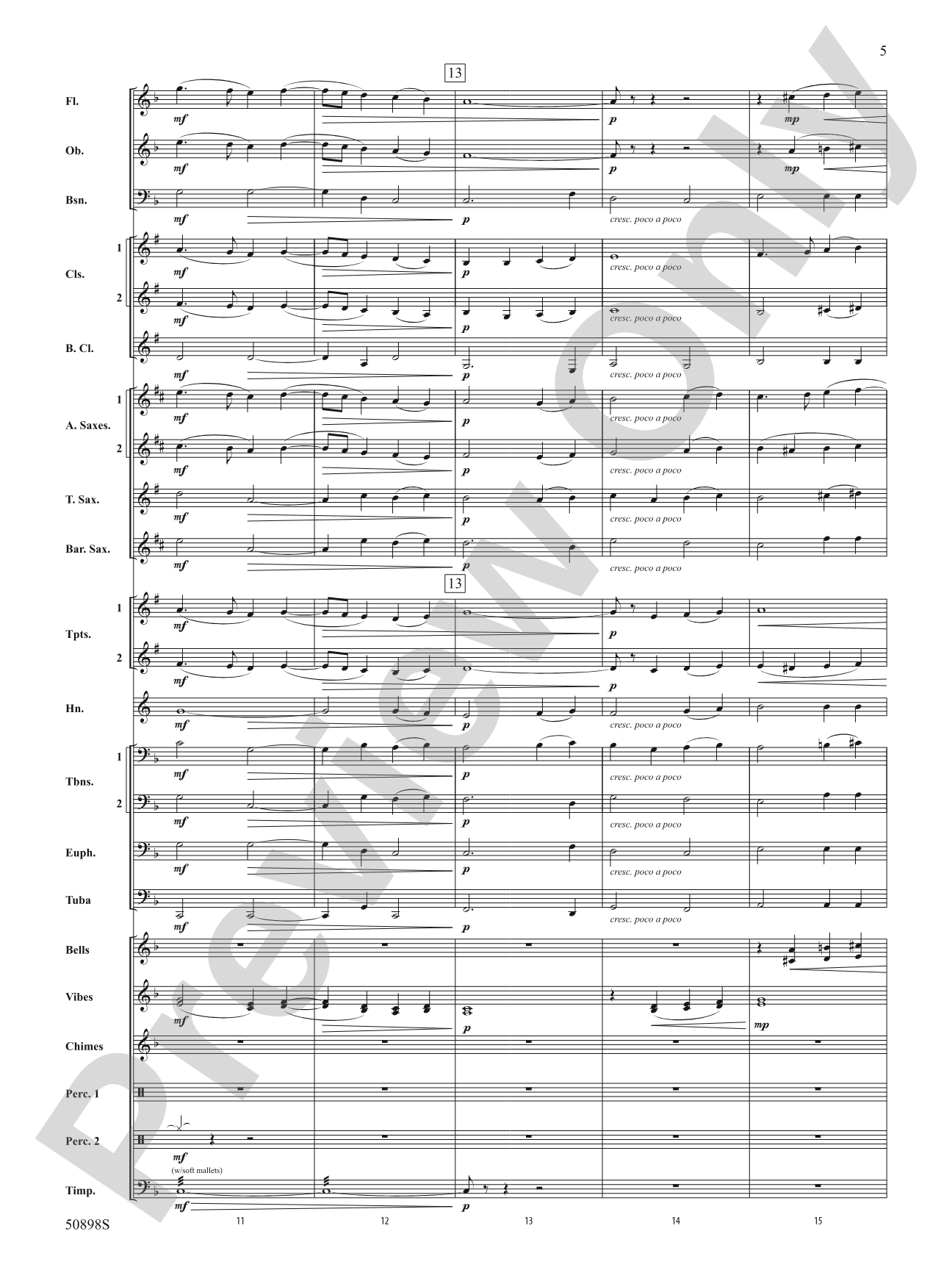 Blessed Hope: Concert Band Conductor Score & Parts
