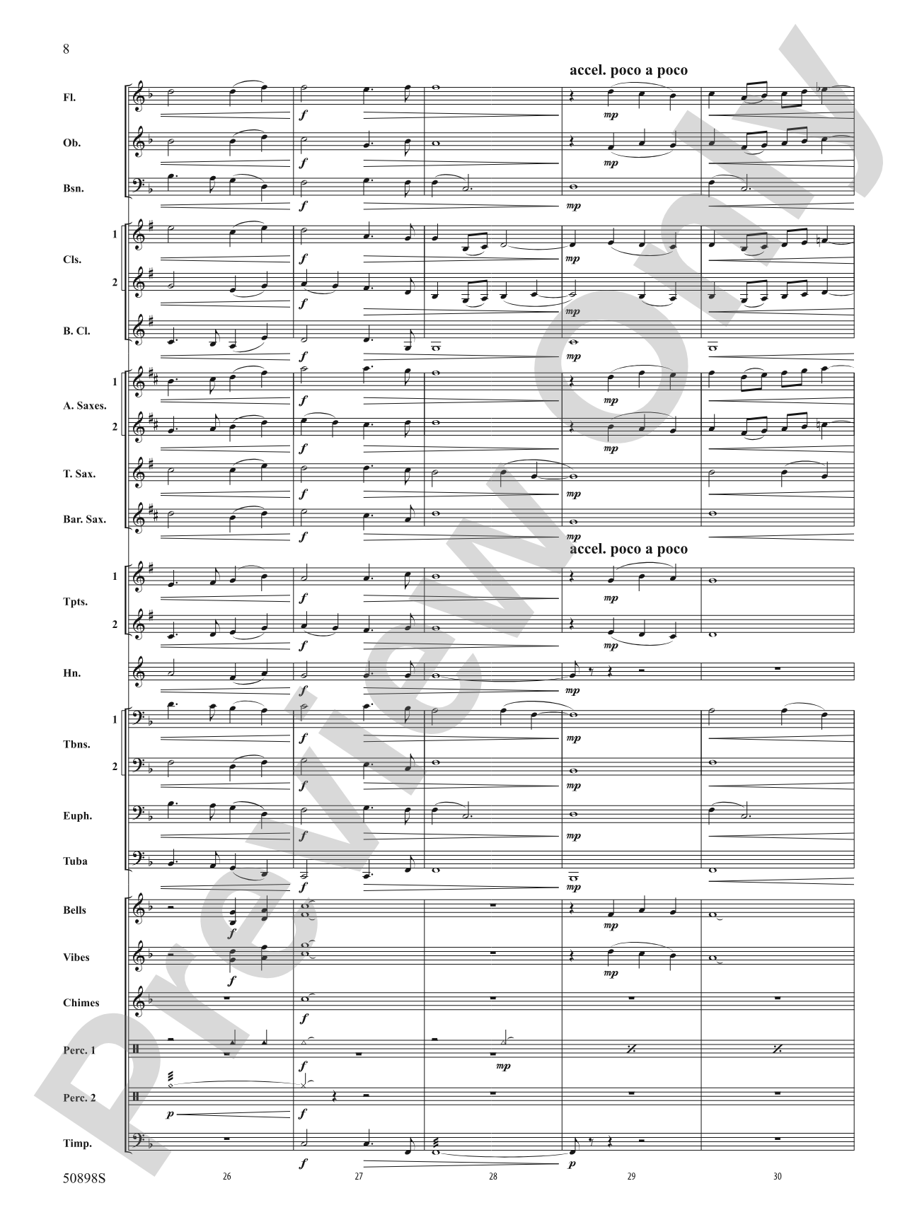 Blessed Hope: Concert Band Conductor Score & Parts