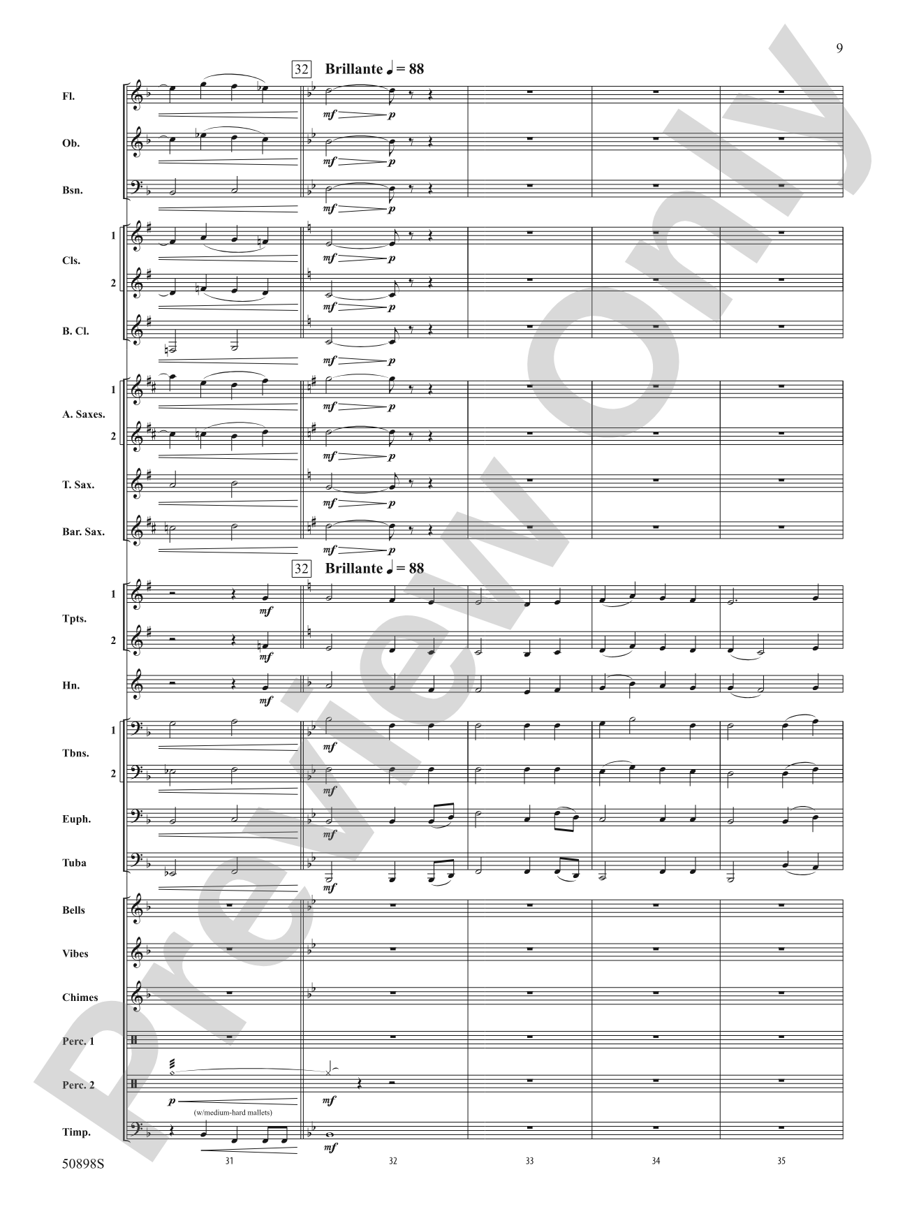 Blessed Hope: Concert Band Conductor Score & Parts