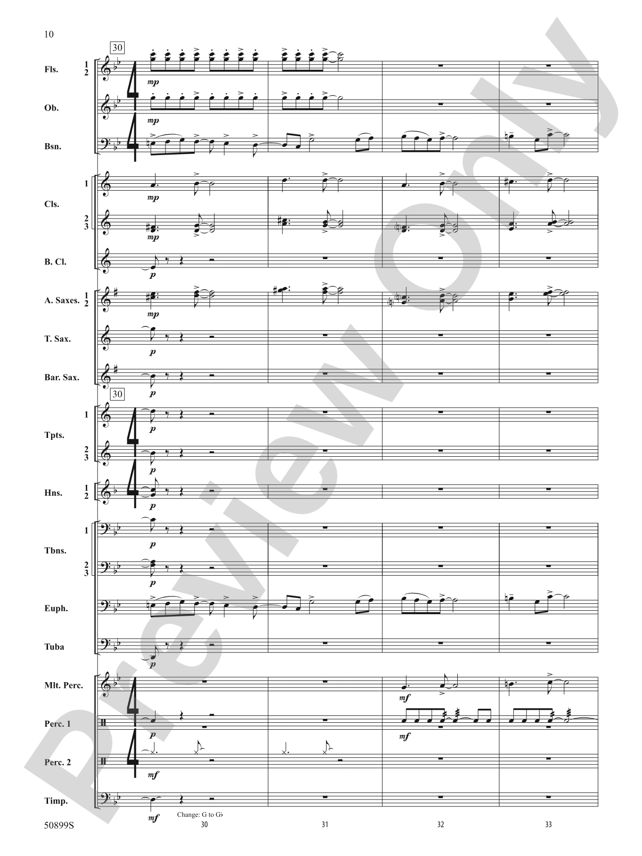 Measure for Measure: Concert Band Conductor Score & Parts