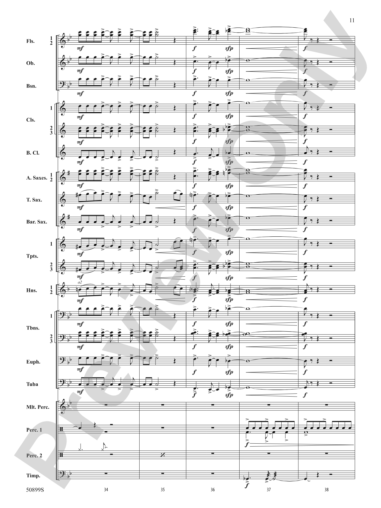 Measure for Measure: Concert Band Conductor Score & Parts