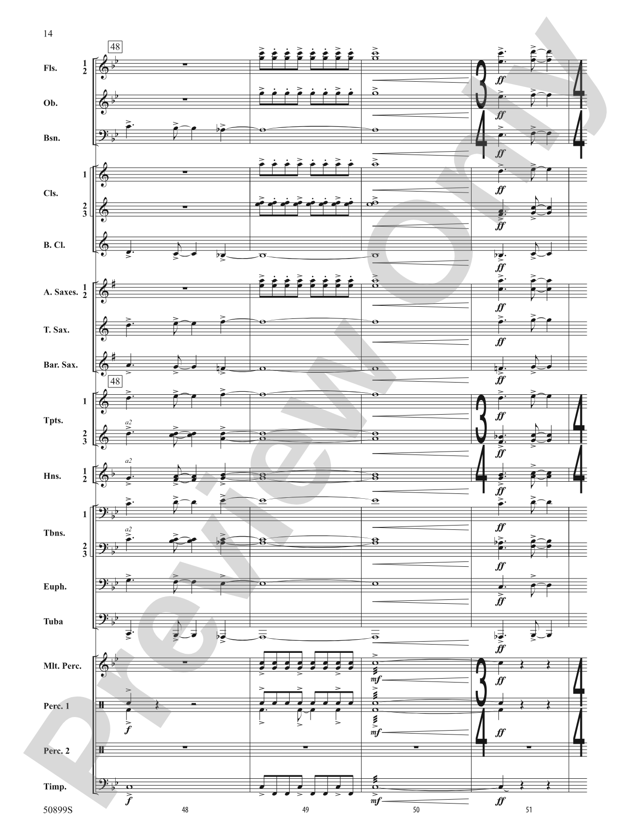 Measure for Measure: Concert Band Conductor Score & Parts
