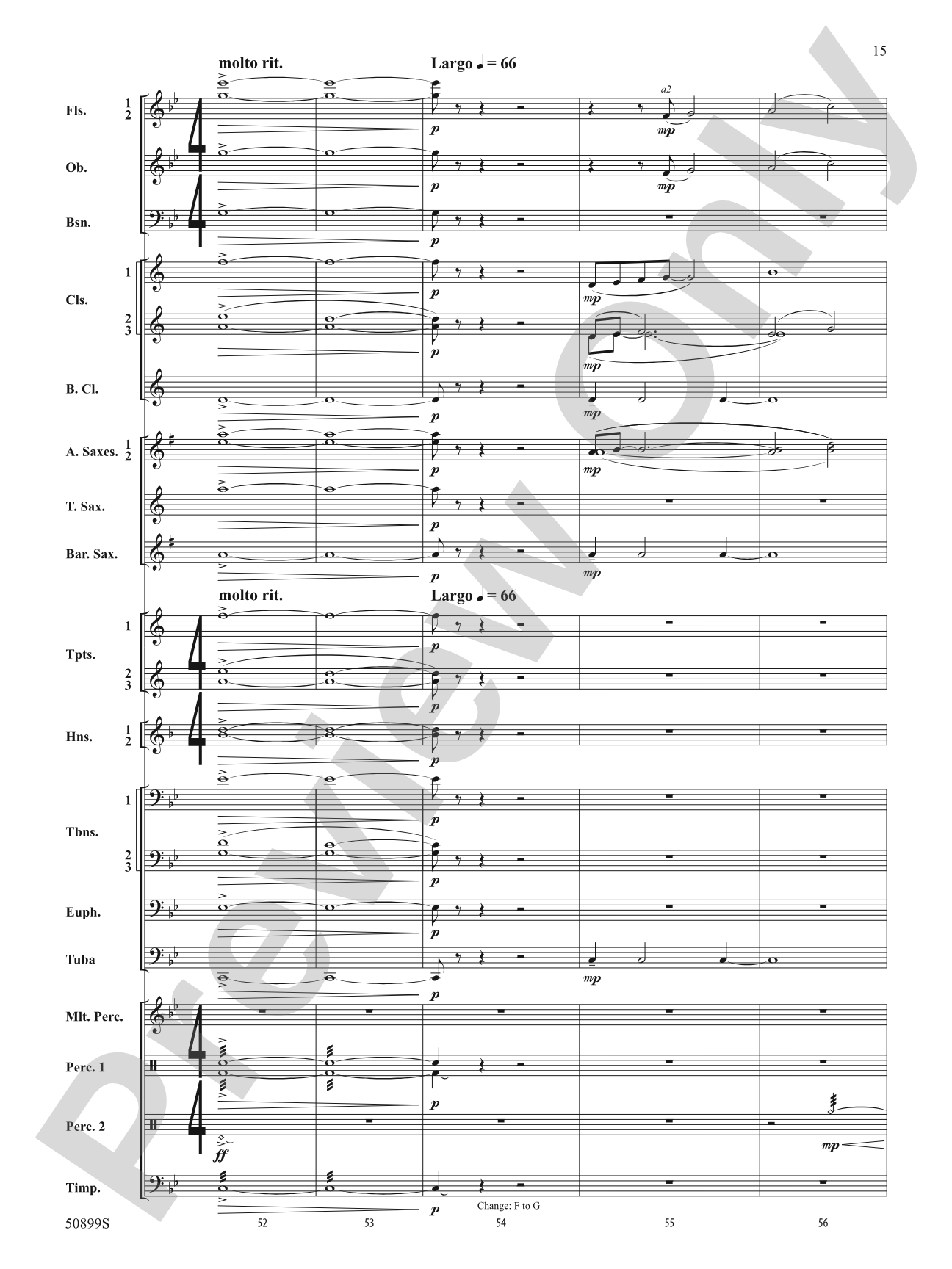 Measure for Measure: Concert Band Conductor Score & Parts