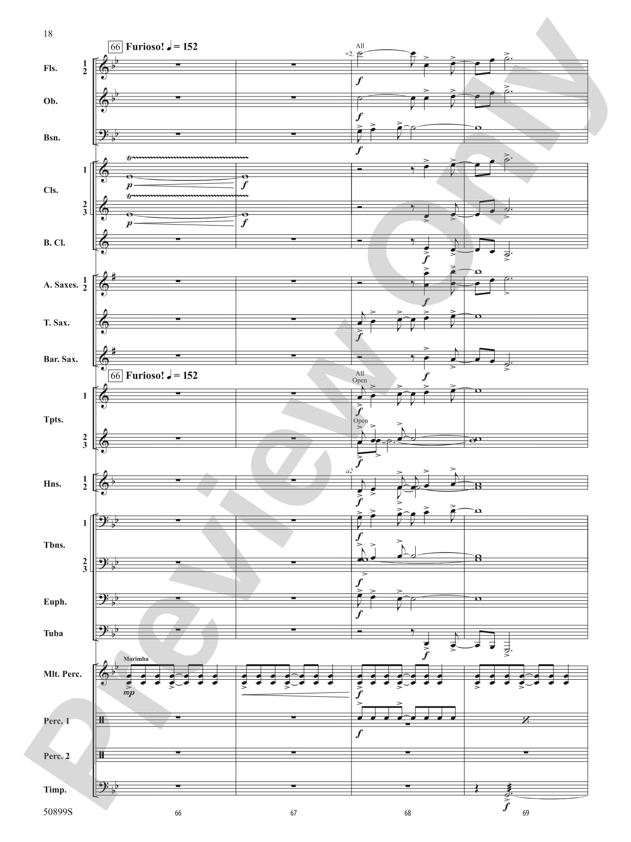 Measure for Measure: Concert Band Conductor Score & Parts