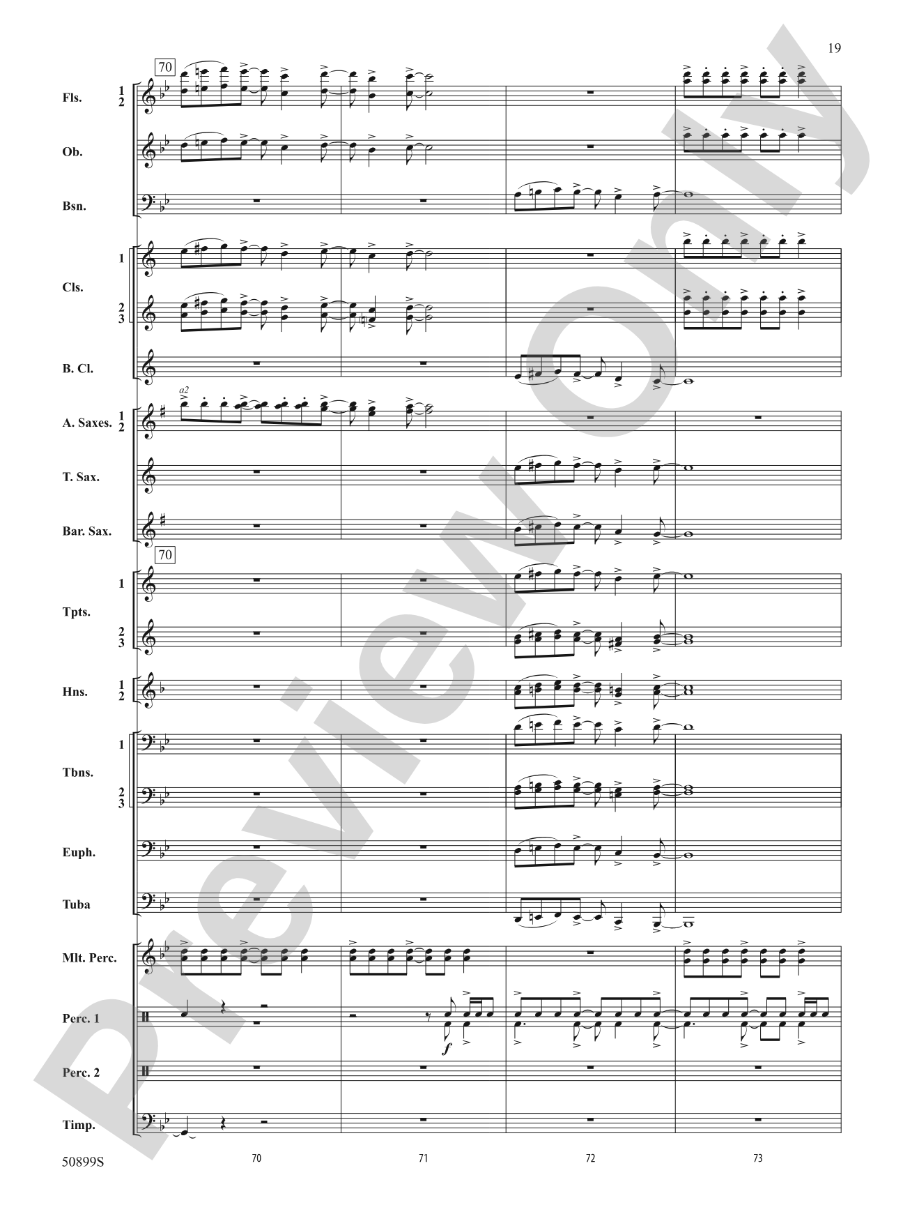 Measure for Measure: Concert Band Conductor Score & Parts