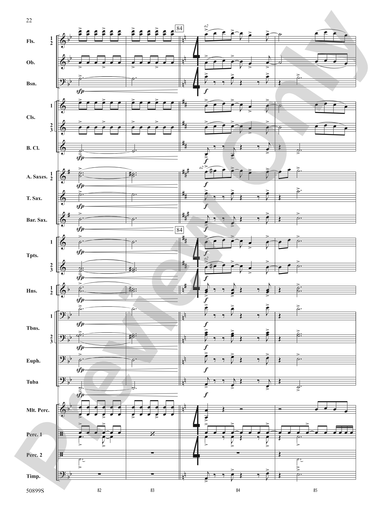 Measure for Measure: Concert Band Conductor Score & Parts