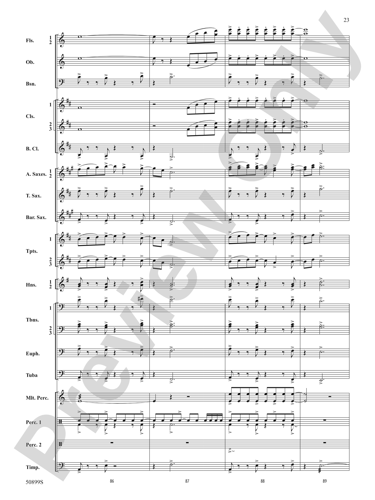 Measure for Measure: Concert Band Conductor Score & Parts
