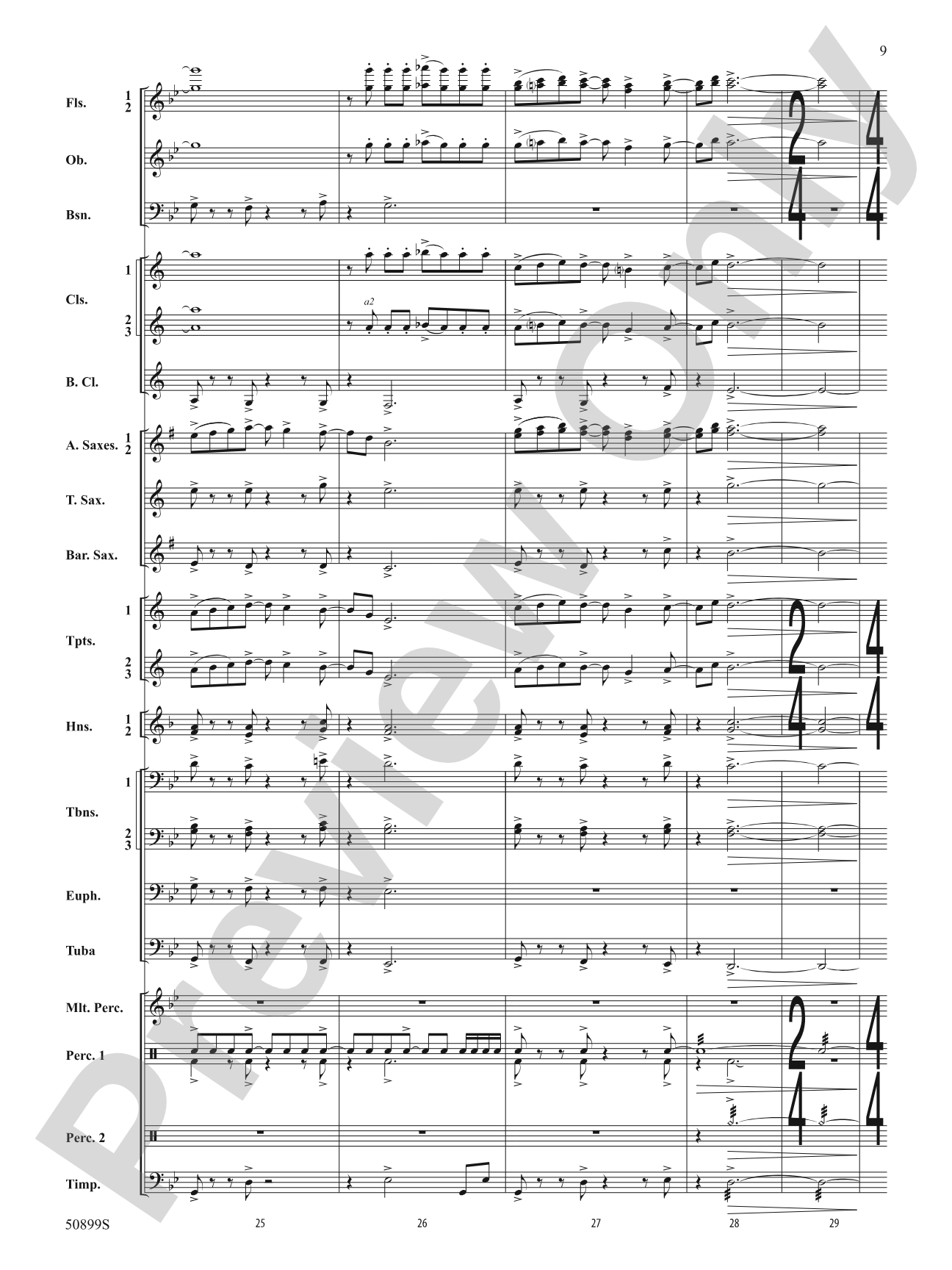 Measure for Measure: Concert Band Conductor Score & Parts