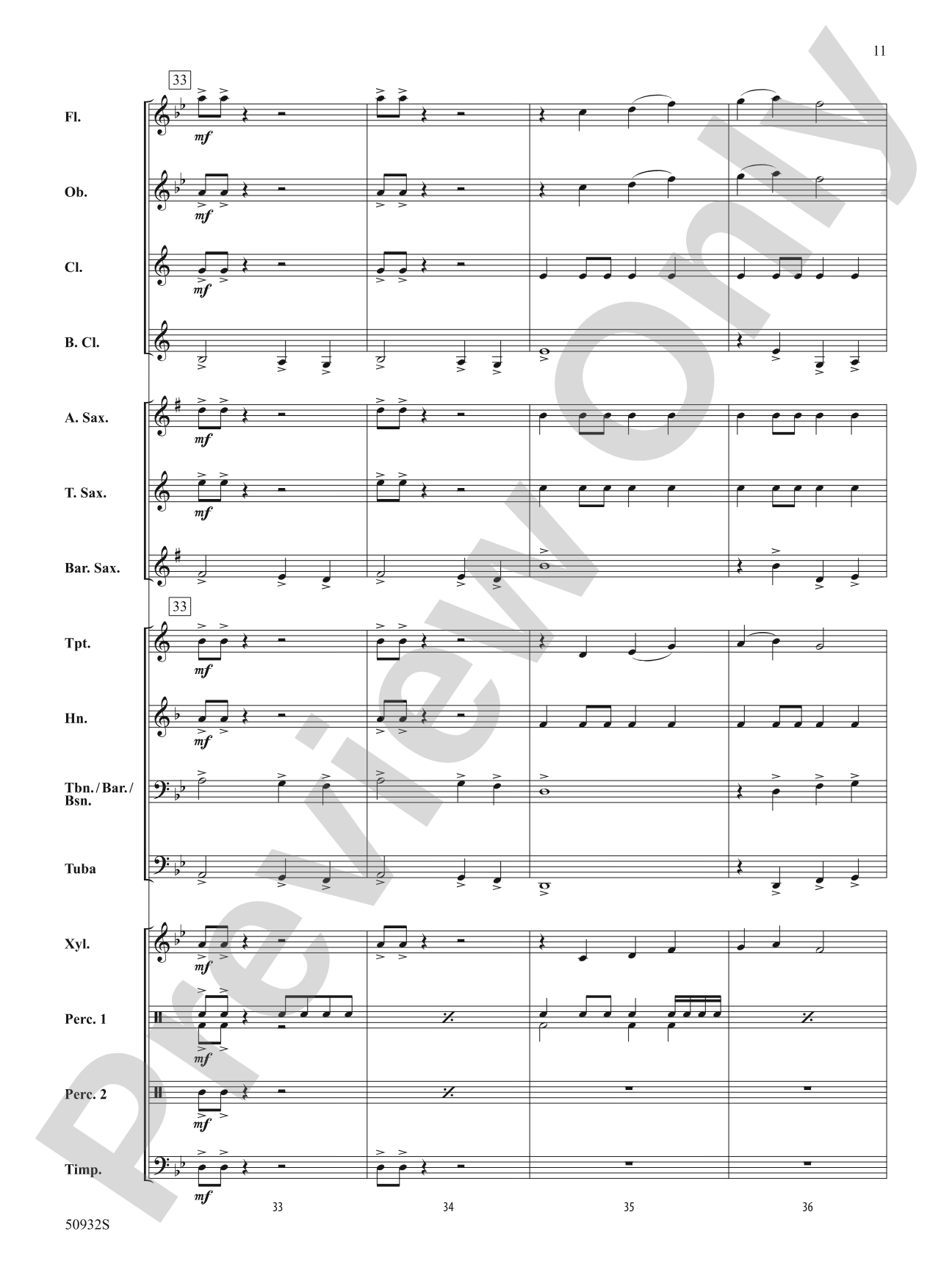 Unleashed!: Concert Band Conductor Score & Parts