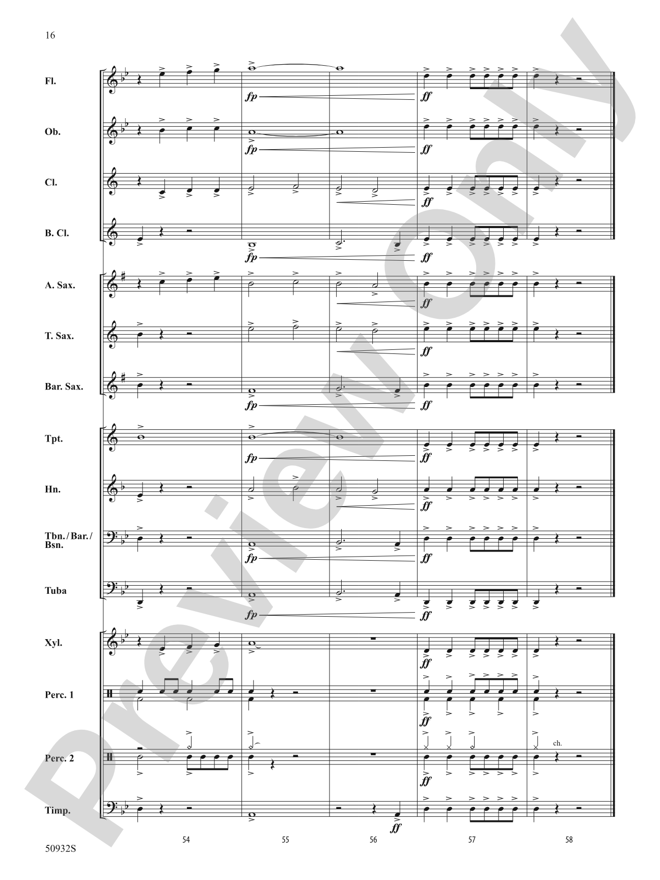 Unleashed!: Concert Band Conductor Score & Parts