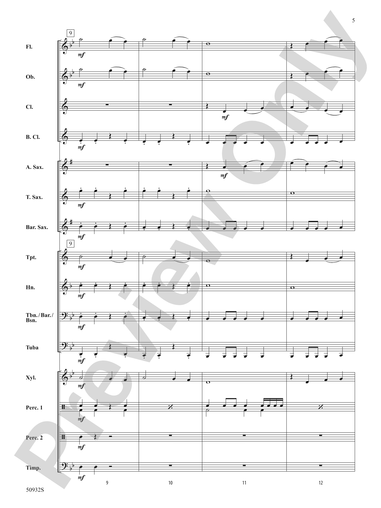 Unleashed!: Concert Band Conductor Score & Parts