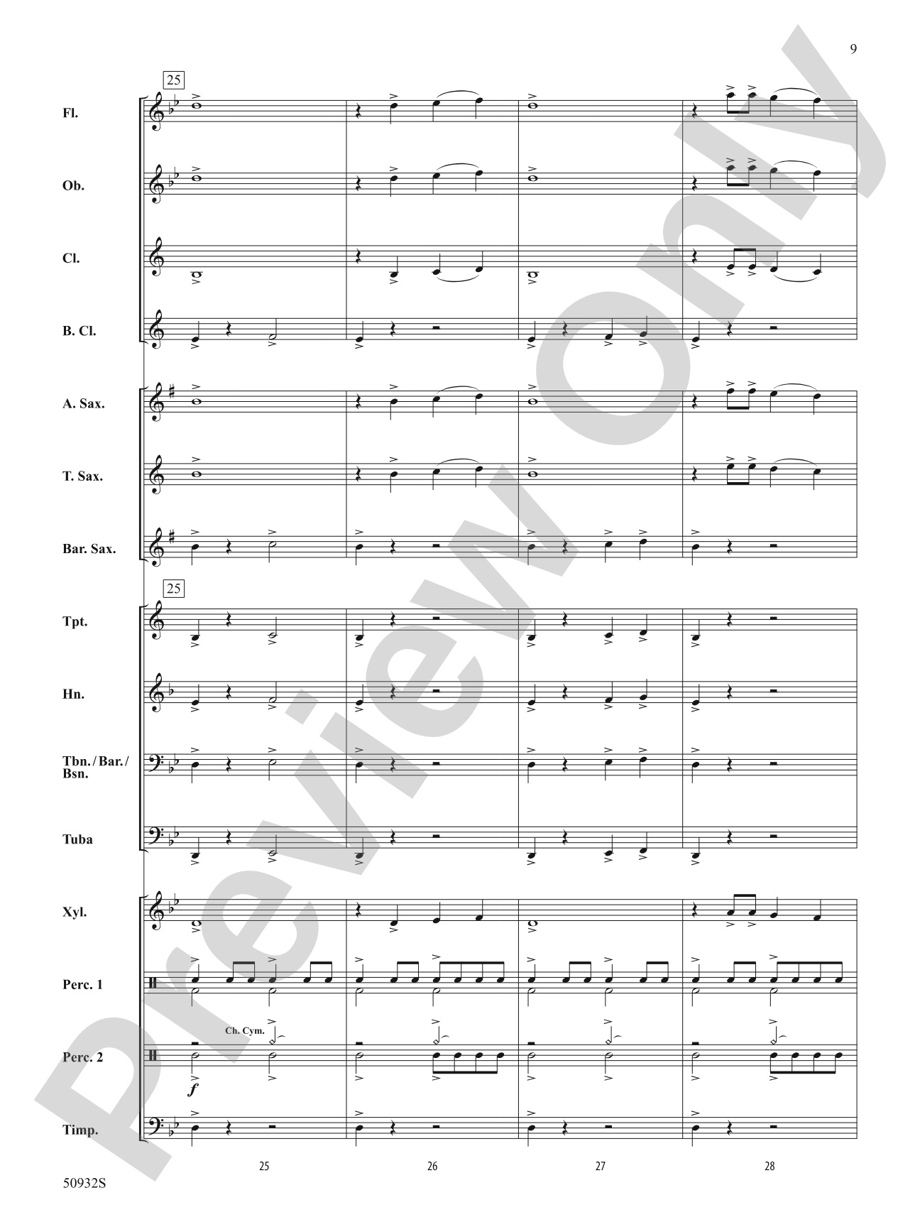 Unleashed!: Concert Band Conductor Score & Parts