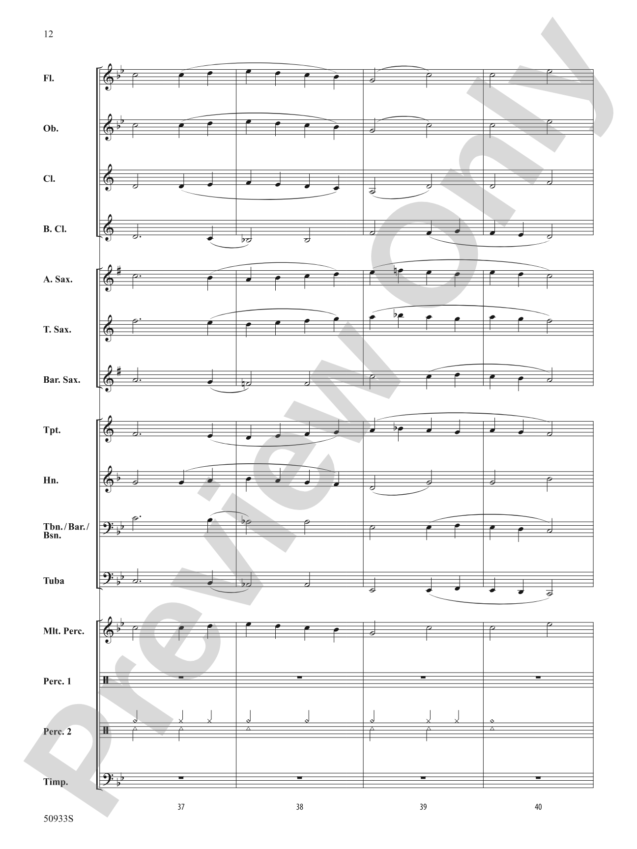 All the Lords and Ladies: Concert Band Conductor Score & Parts