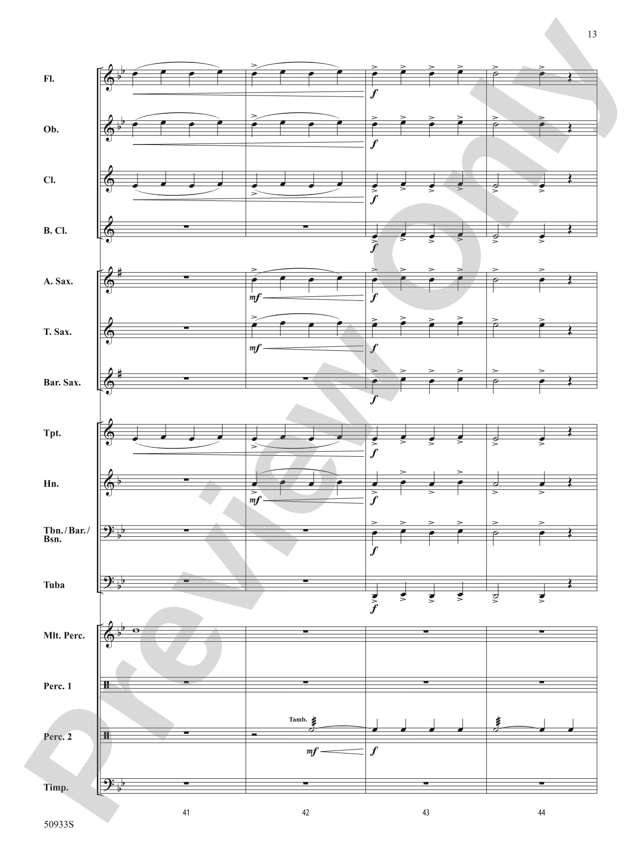 All the Lords and Ladies: Concert Band Conductor Score & Parts