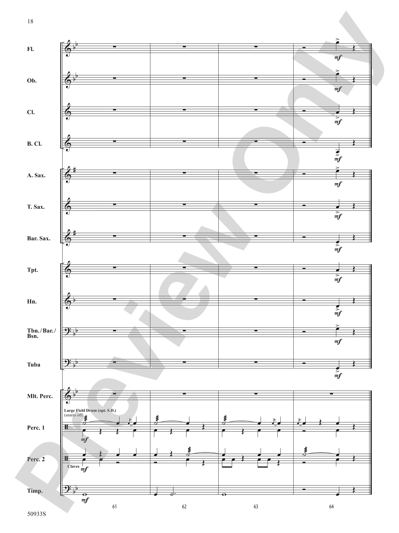 All the Lords and Ladies: Concert Band Conductor Score & Parts