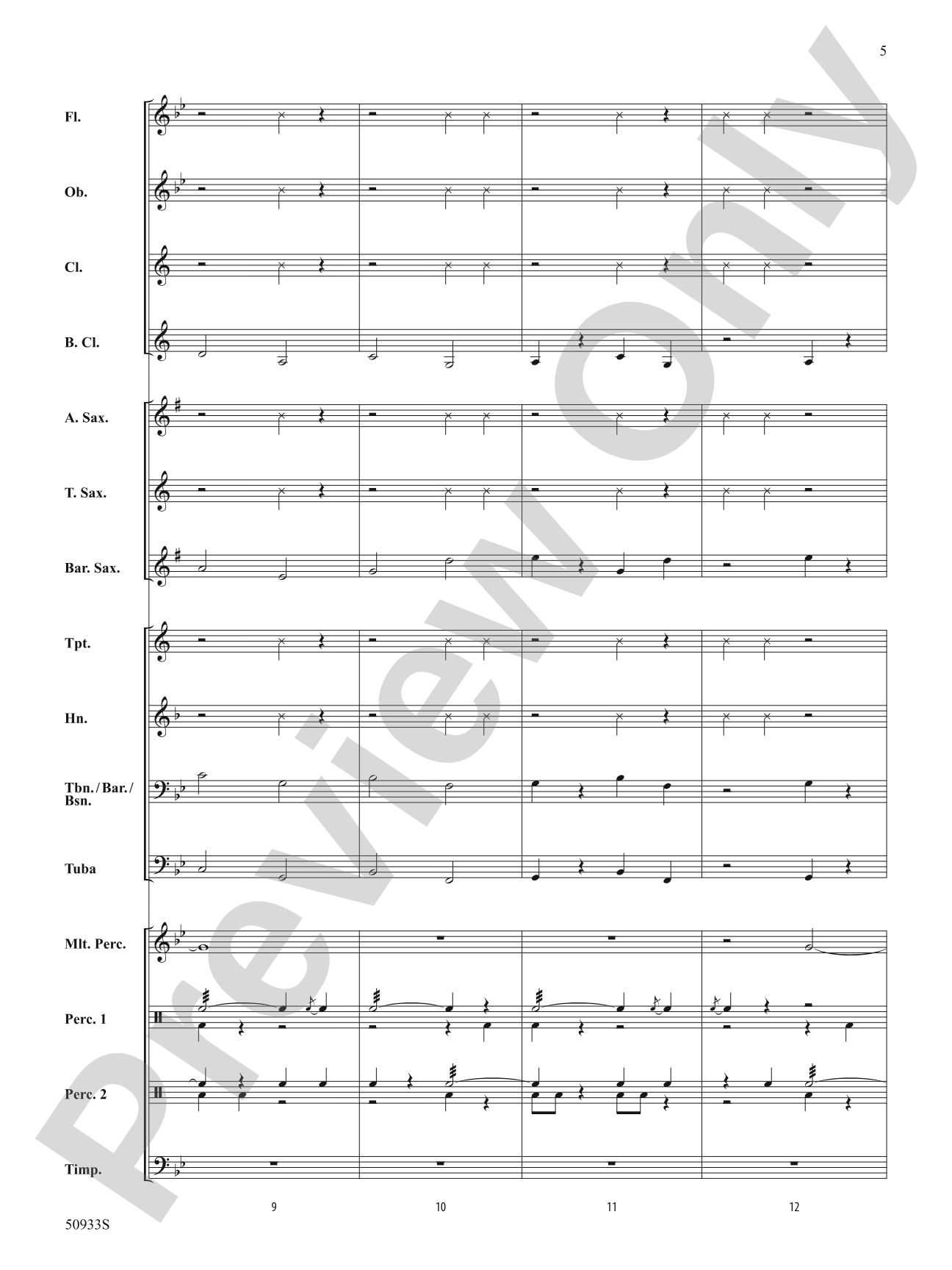 All the Lords and Ladies: Concert Band Conductor Score & Parts
