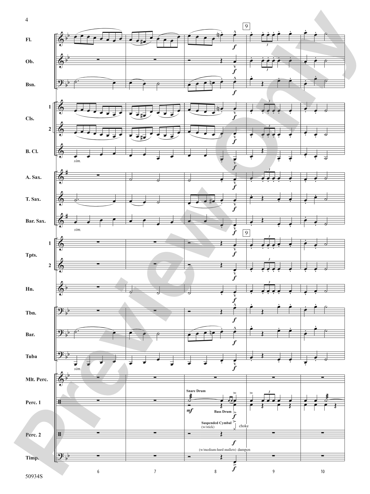 A Nutcracker Assortment: Concert Band Conductor Score & Parts