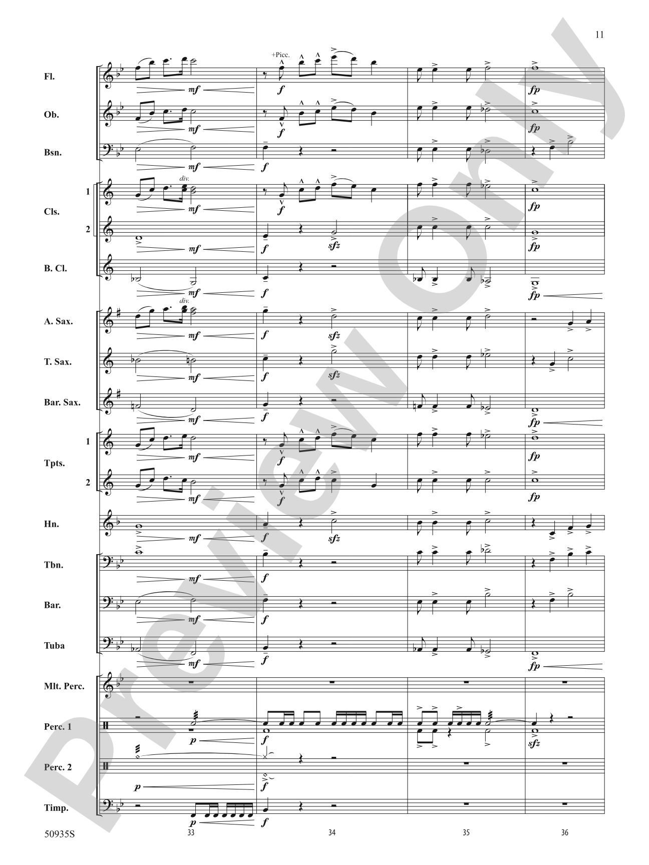 Spiritus Invictus: Concert Band Conductor Score & Parts