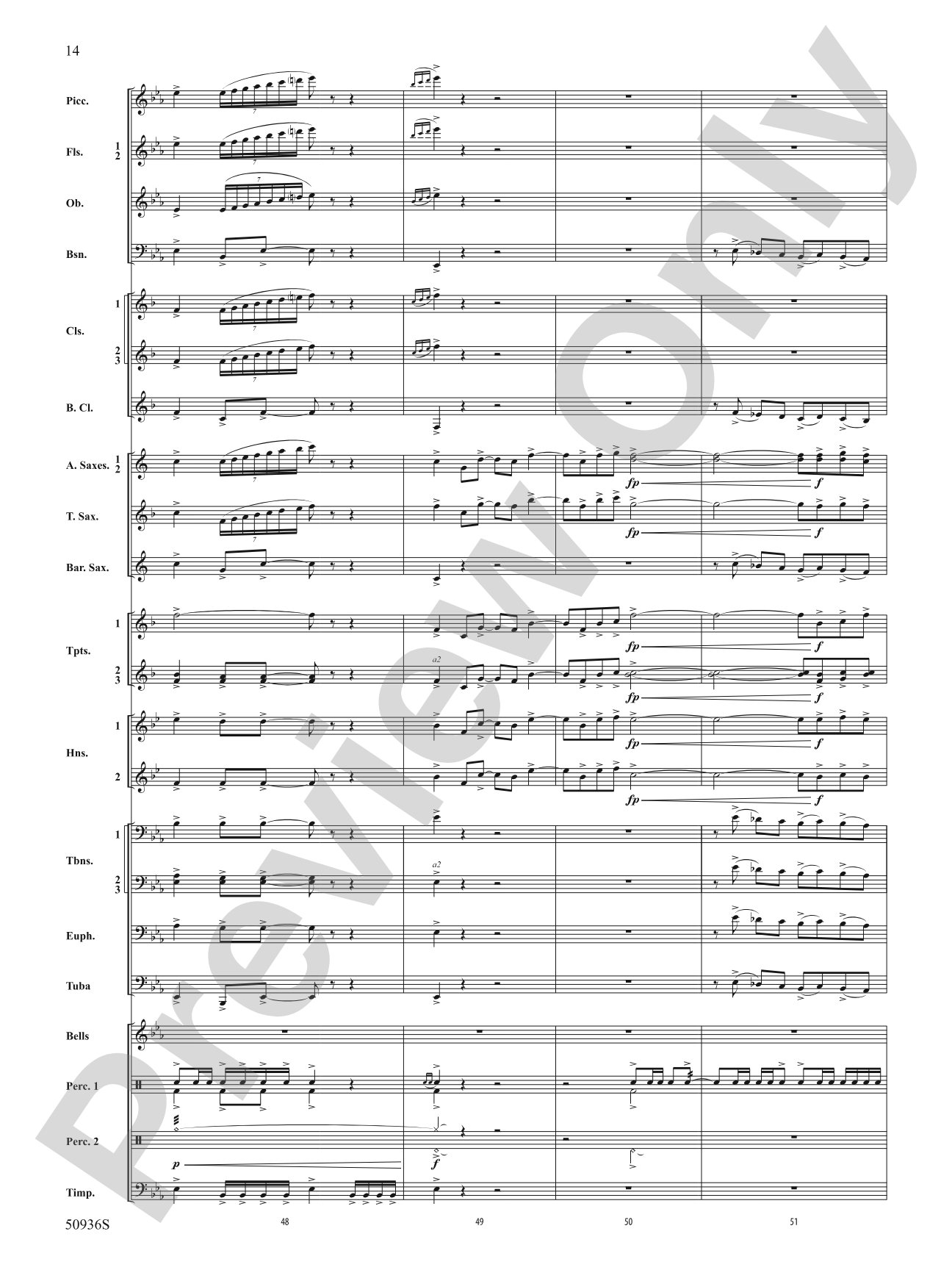 Soundtrack 823: Concert Band Conductor Score & Parts
