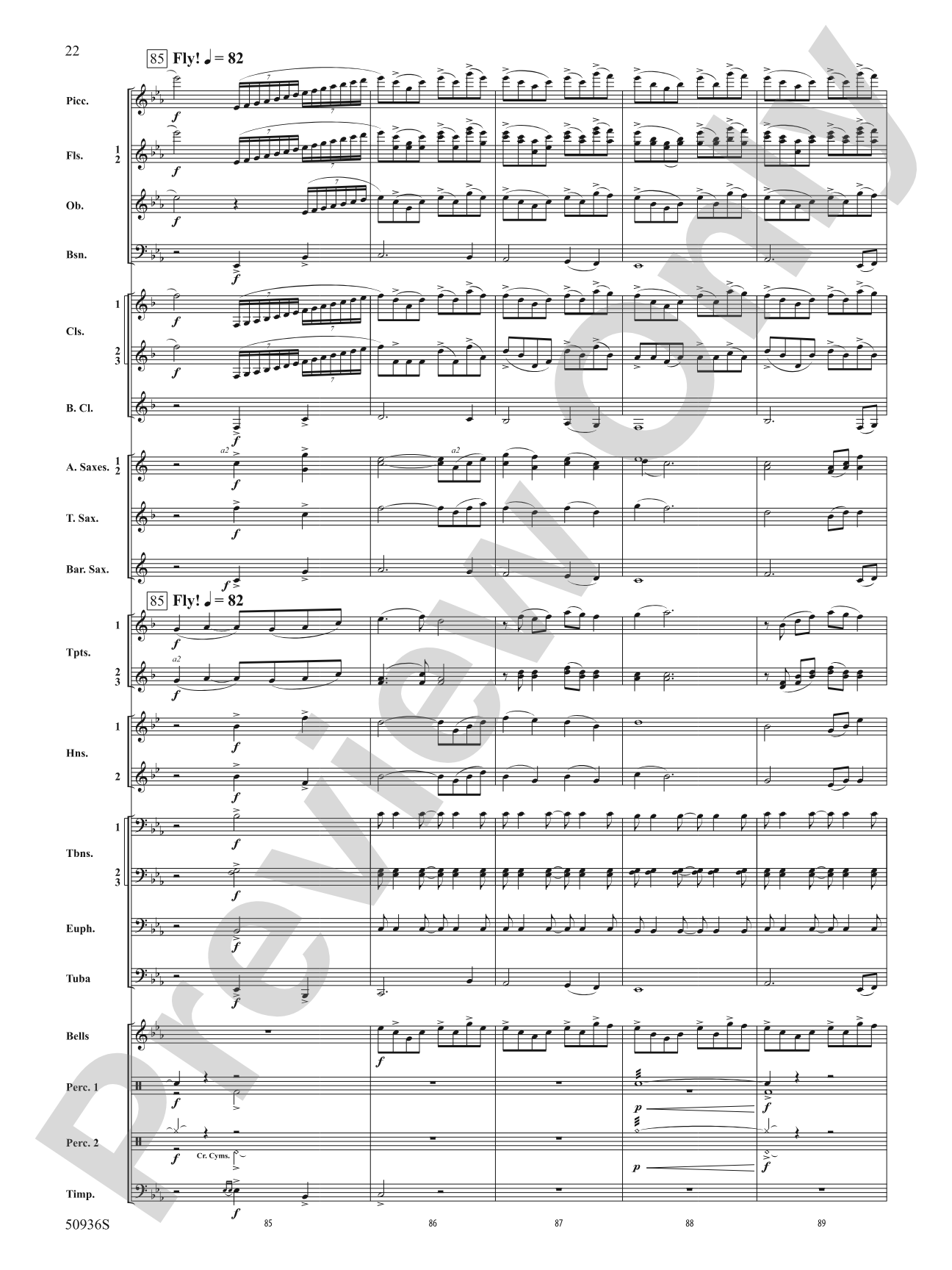 Soundtrack 823: Concert Band Conductor Score & Parts