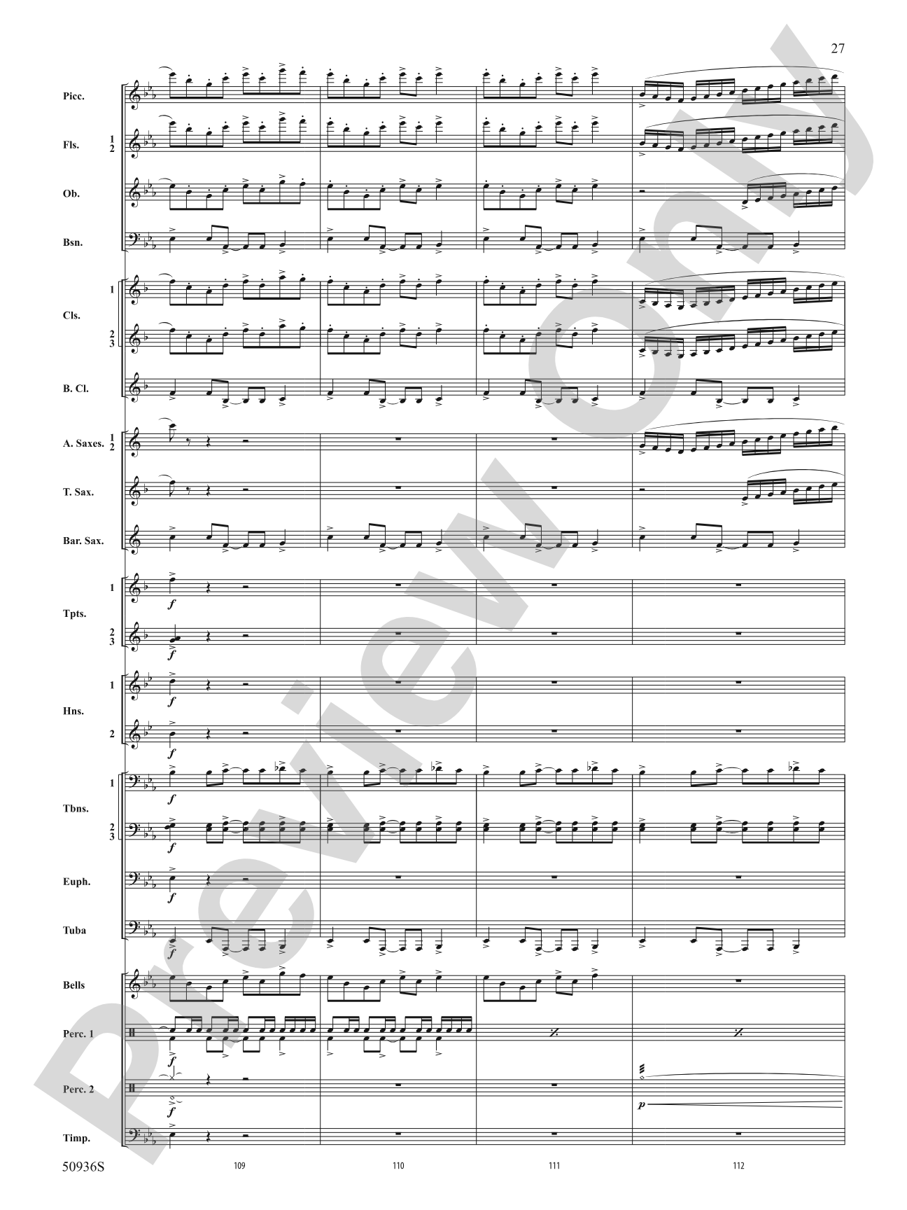 Soundtrack 823: Concert Band Conductor Score & Parts