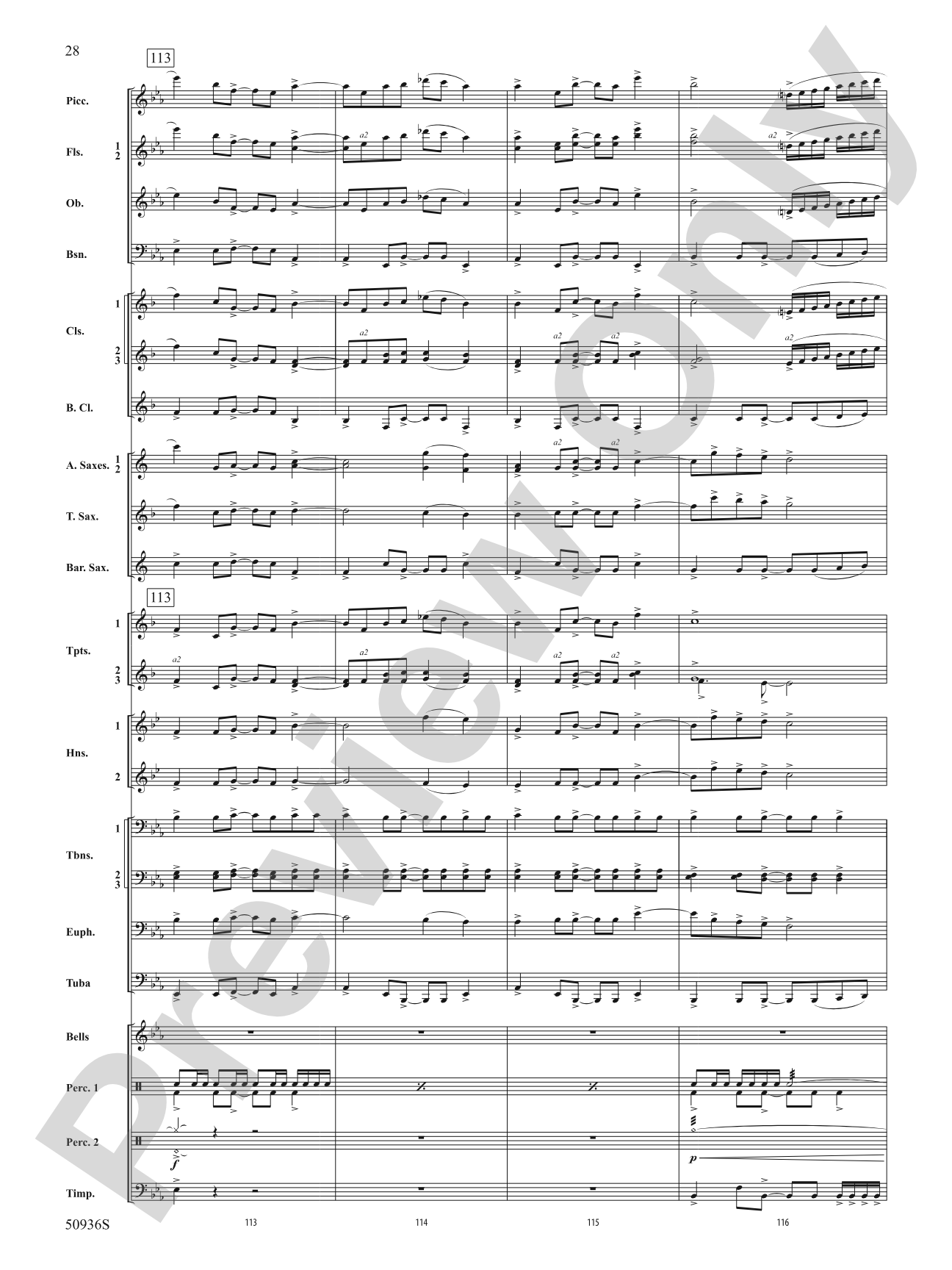 Soundtrack 823: Concert Band Conductor Score & Parts