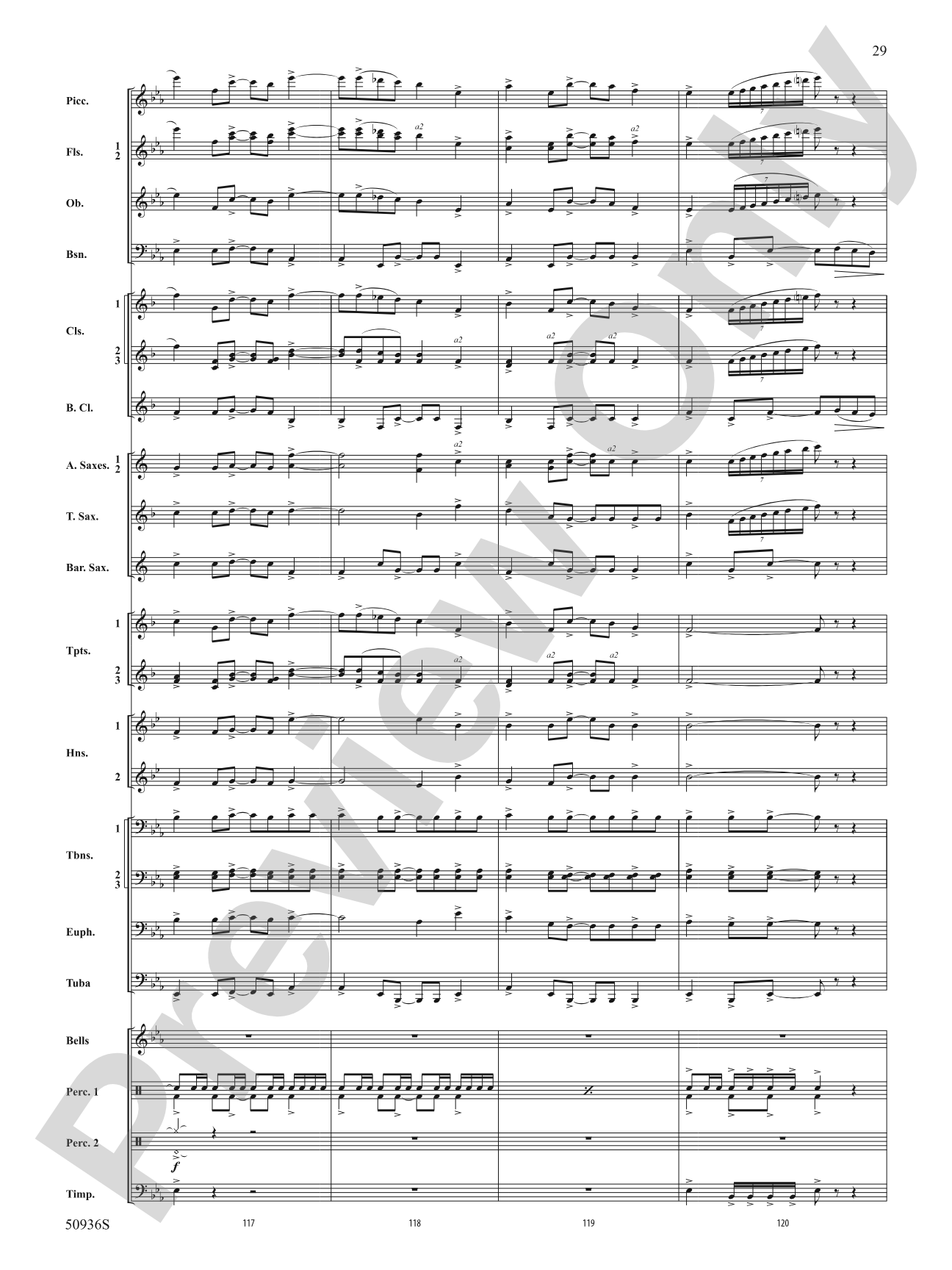 Soundtrack 823: Concert Band Conductor Score & Parts