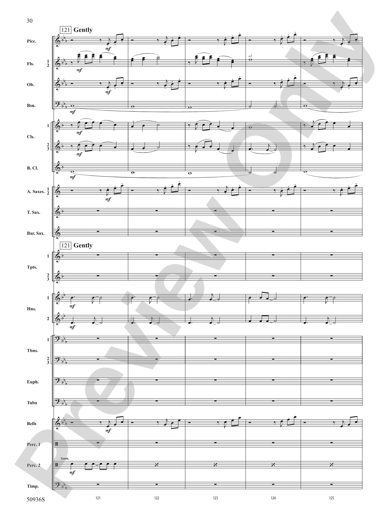 Soundtrack 823: Concert Band Conductor Score & Parts