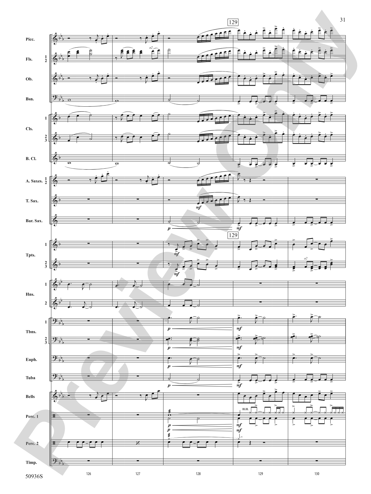 Soundtrack 823: Concert Band Conductor Score & Parts