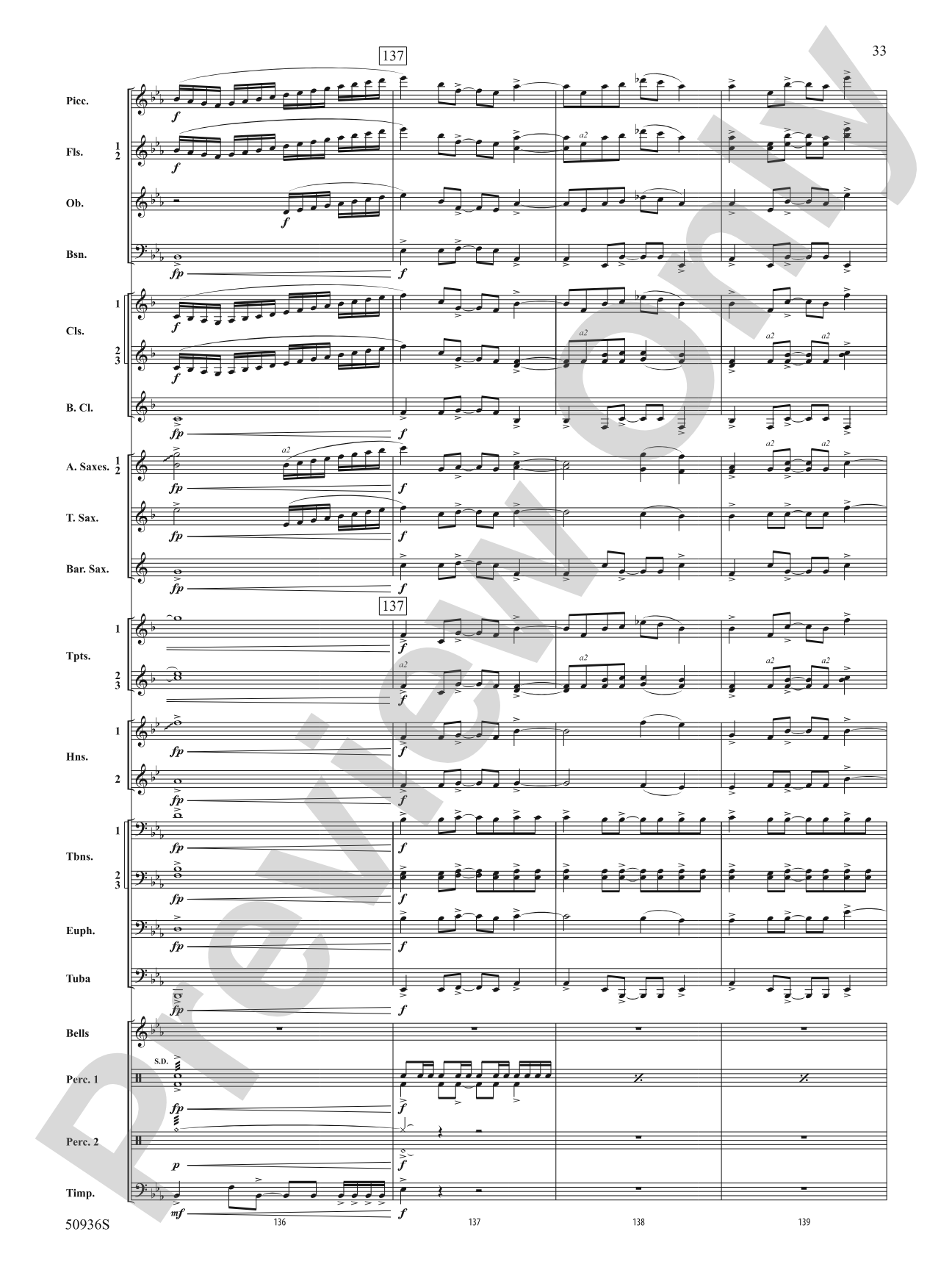 Soundtrack 823: Concert Band Conductor Score & Parts