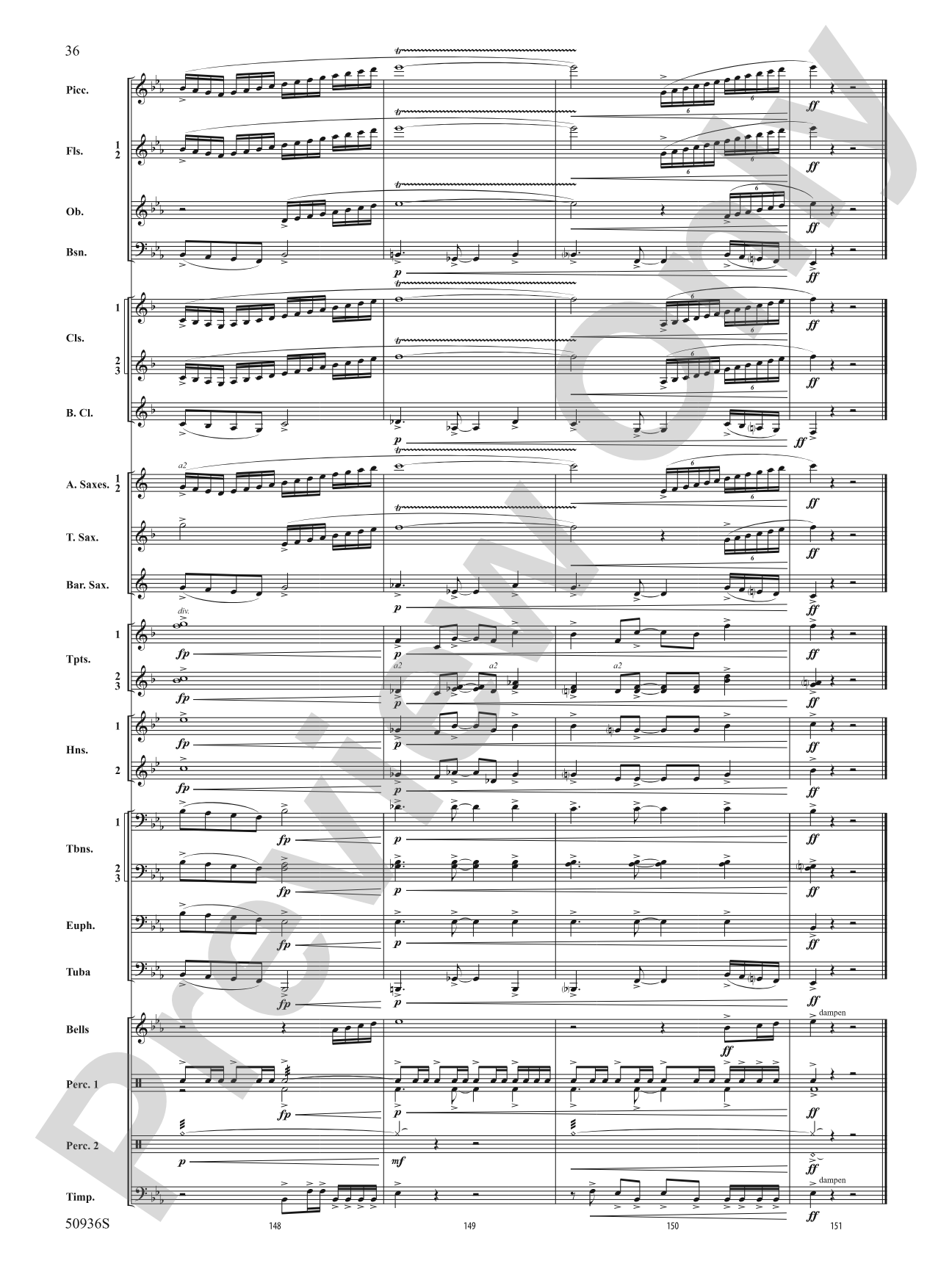 Soundtrack 823: Concert Band Conductor Score & Parts