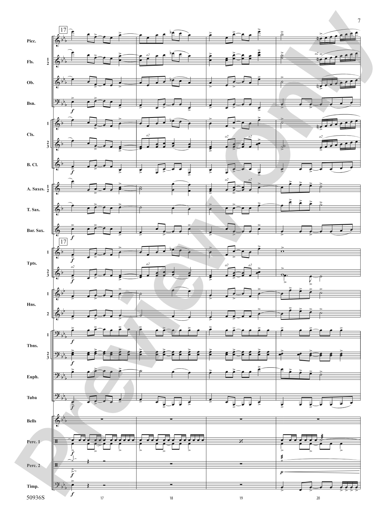 Soundtrack 823: Concert Band Conductor Score & Parts