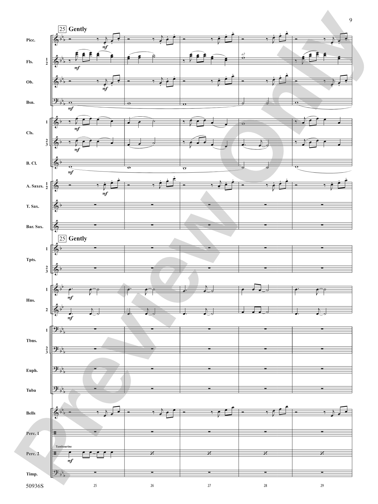 Soundtrack 823: Concert Band Conductor Score & Parts