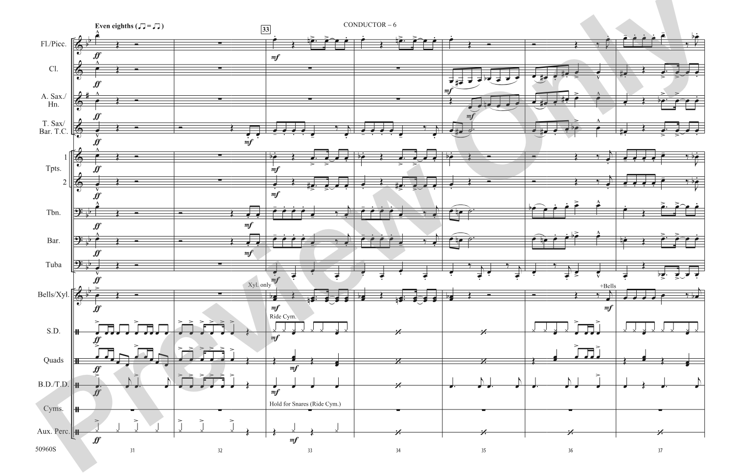 You've Never Had Chocolate Like This: Marching Band Conductor Score & Parts