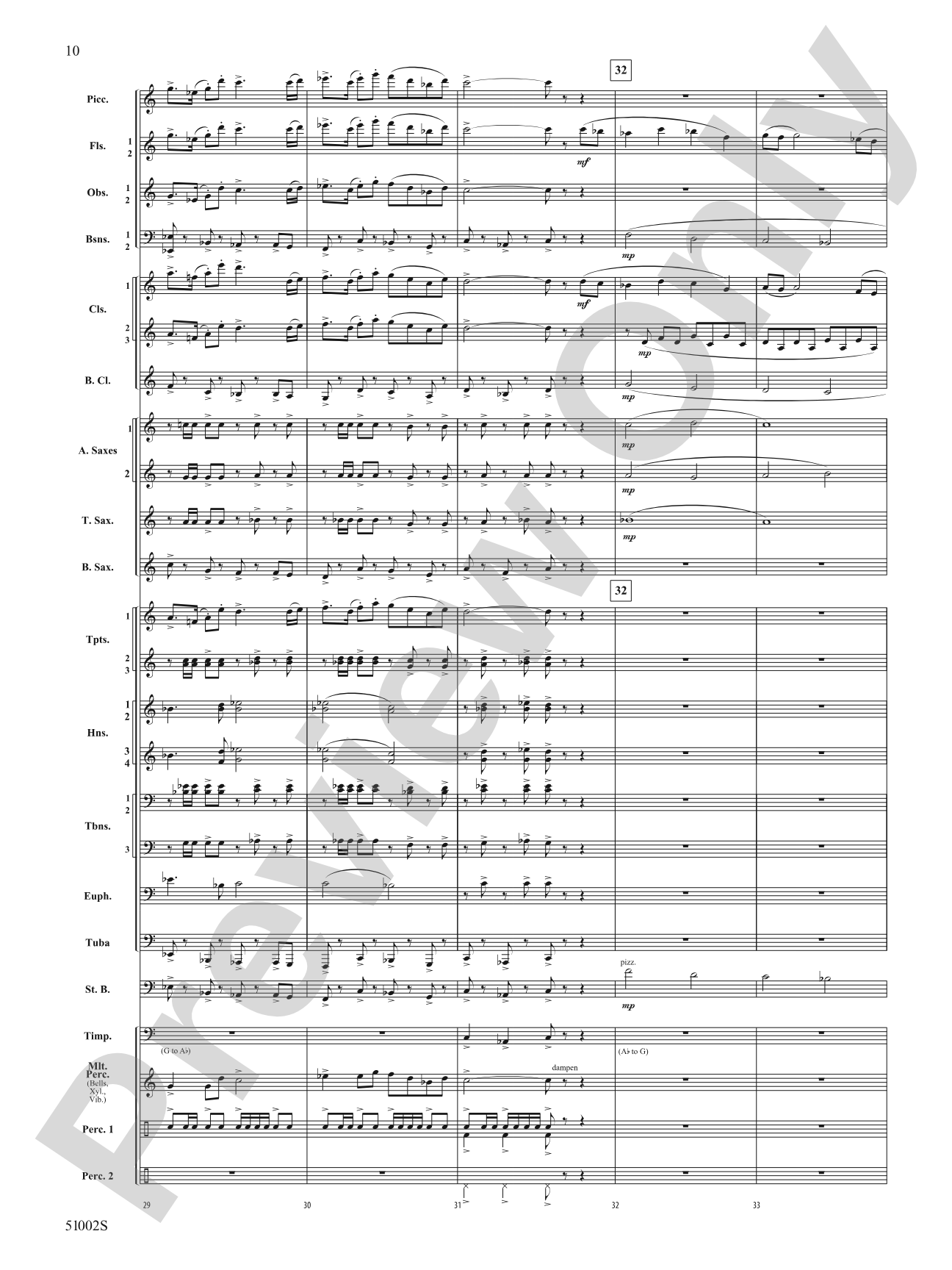 A Ship in the Mist: Concert Band Conductor Score & Parts