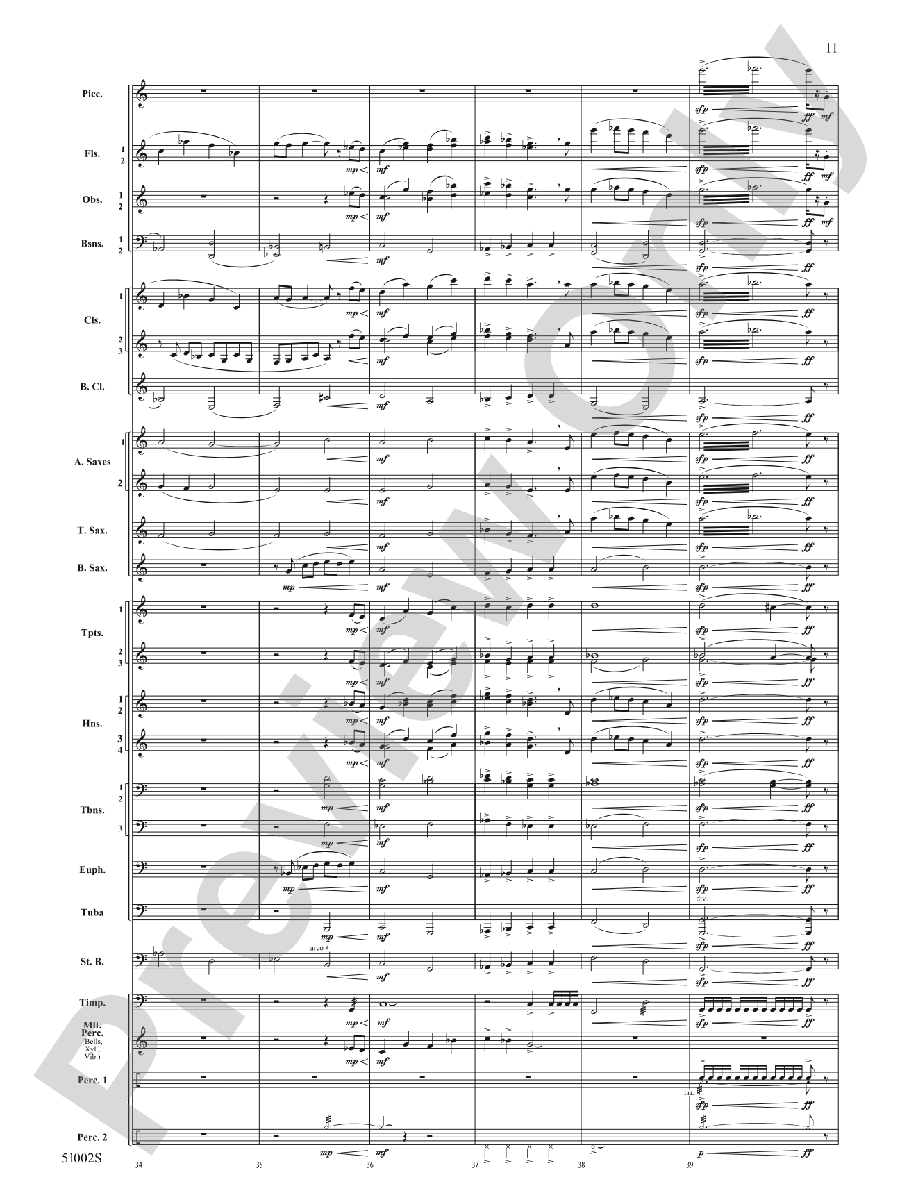 A Ship in the Mist: Concert Band Conductor Score & Parts