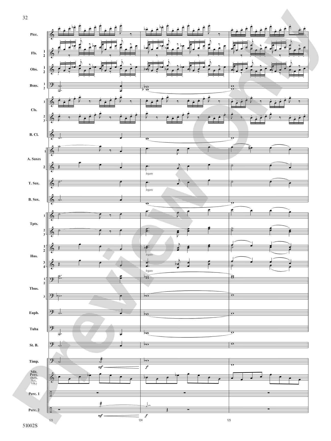 A Ship in the Mist: Concert Band Conductor Score & Parts